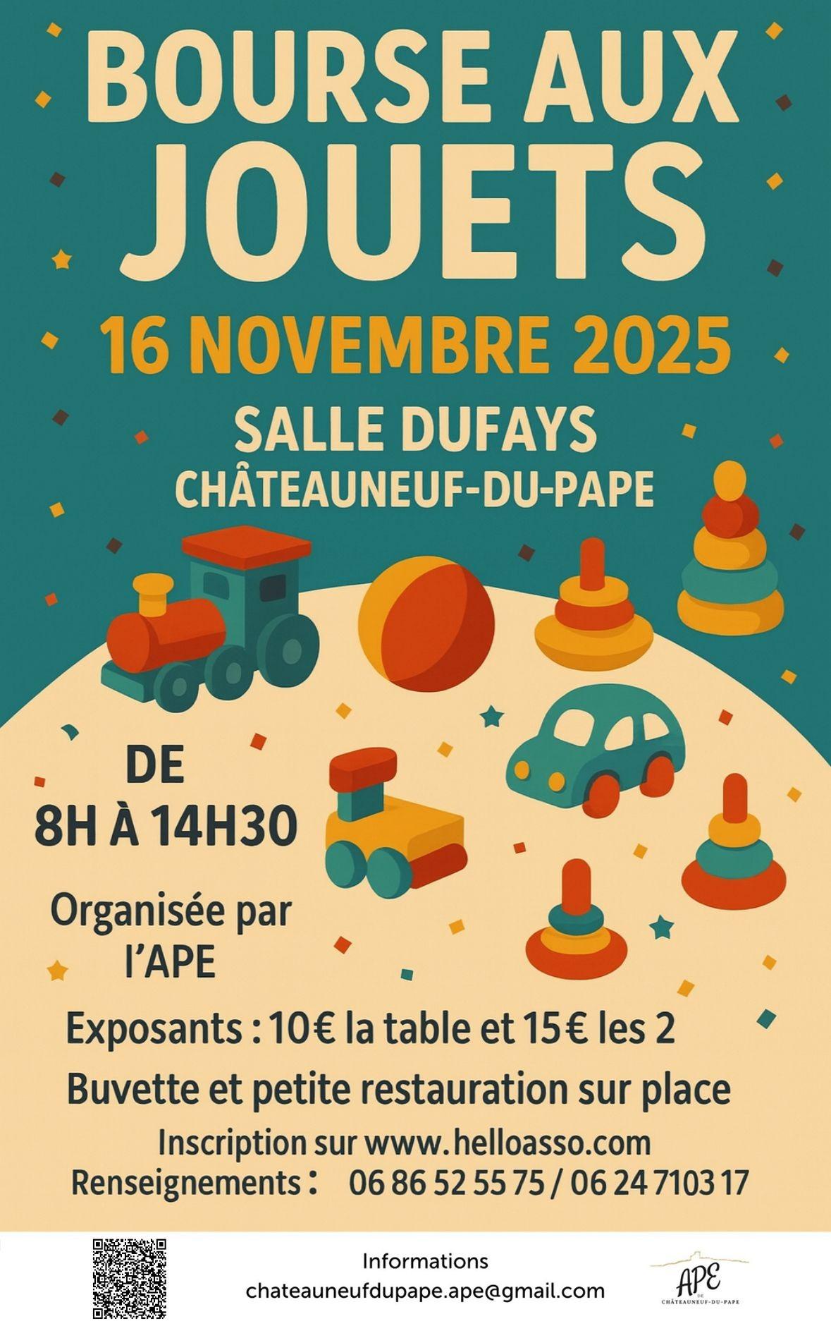 Bourse aux Jouets de Chteauneuf du Pape