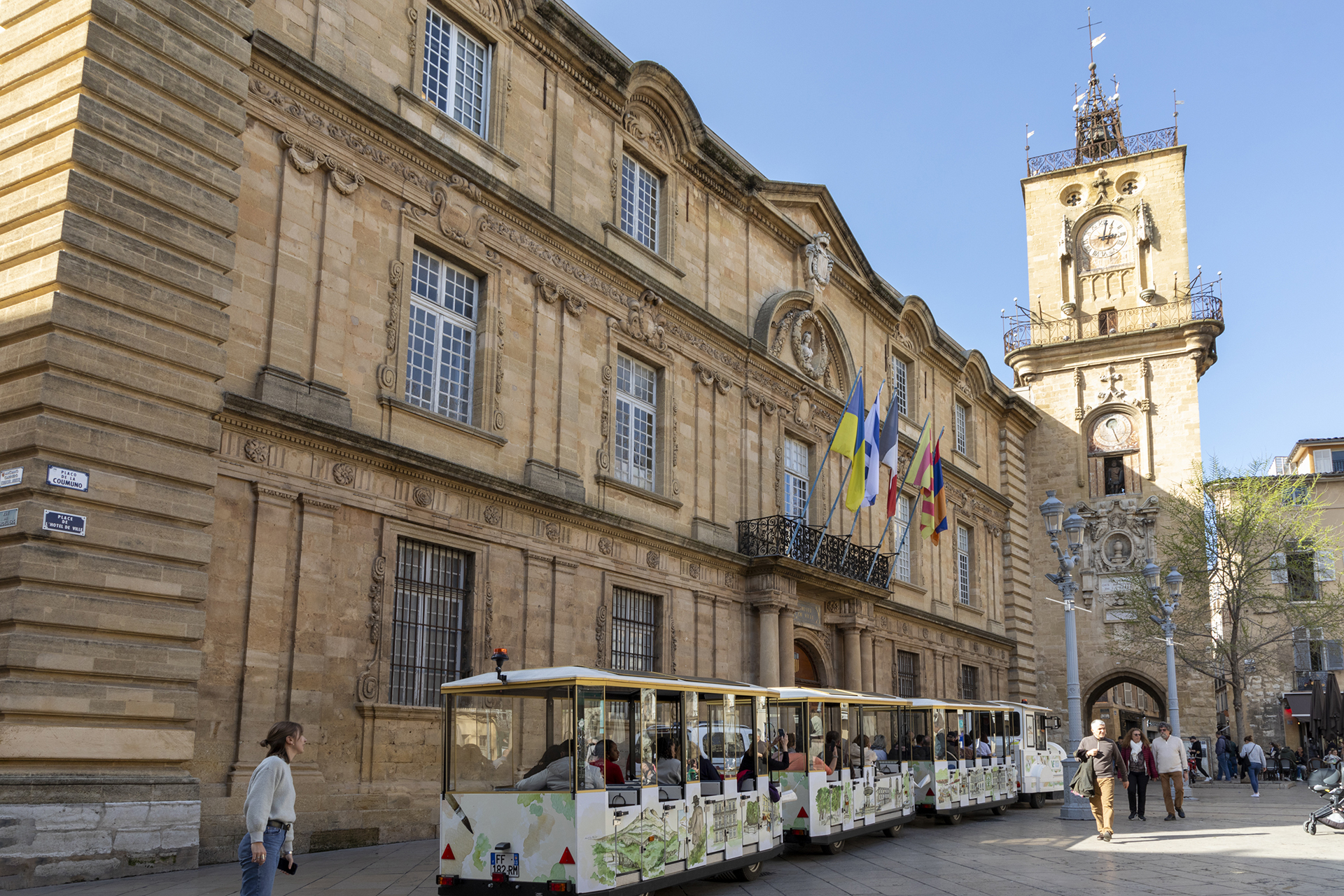 Visite d'Aix-en-Provence en petit train lectrique