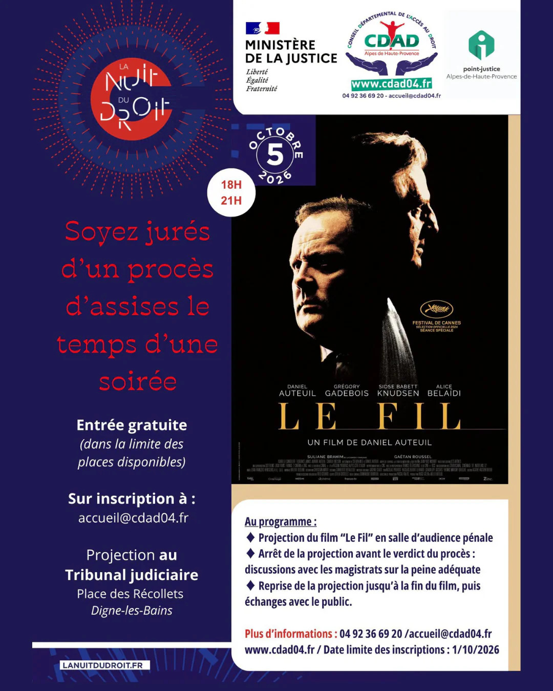 La Nuit du Droit � Digne