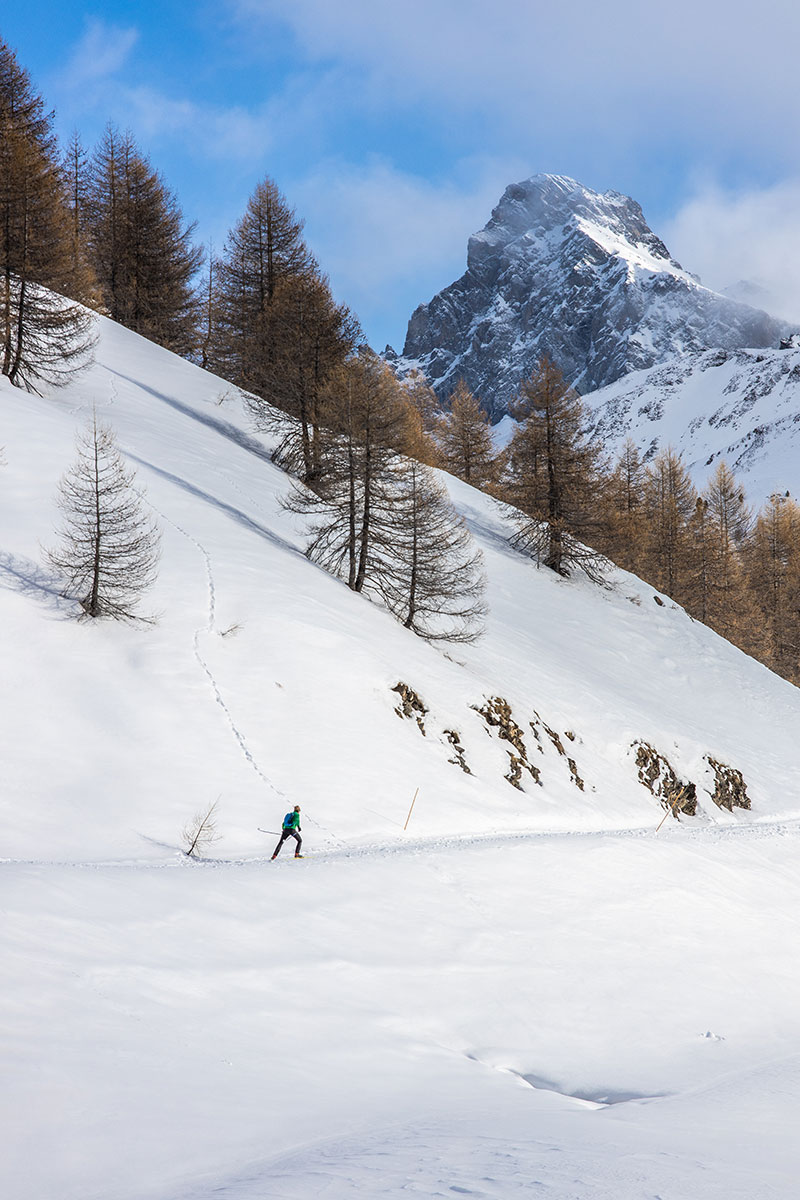 Les intgrales de l'espace nordique du Queyras - La Blanche et les Loups