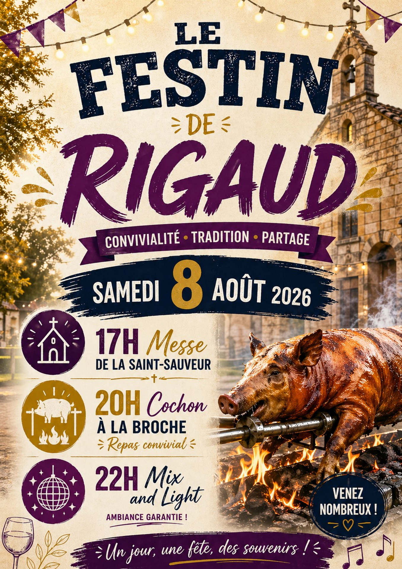 F�te Patronale de Rigaud - Saint Sauveur
