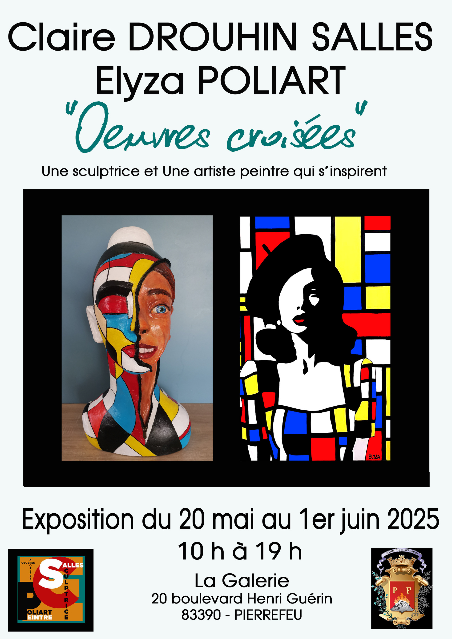 Exposition : Elysa Poliart et Claire Drouhin 