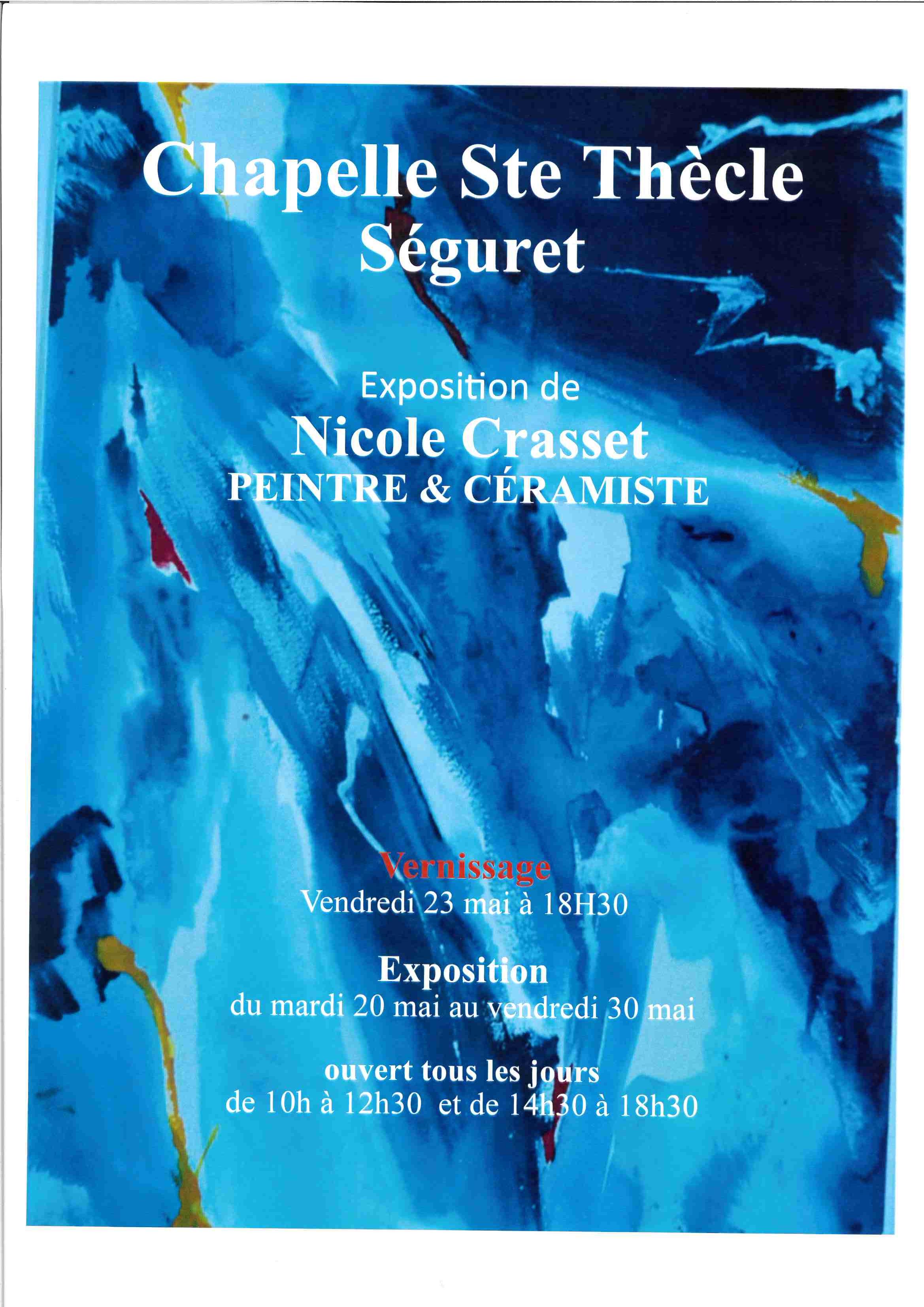 Exposition de Denis Zammit et Patrice Poutout - Chapelle Ste Th�cle