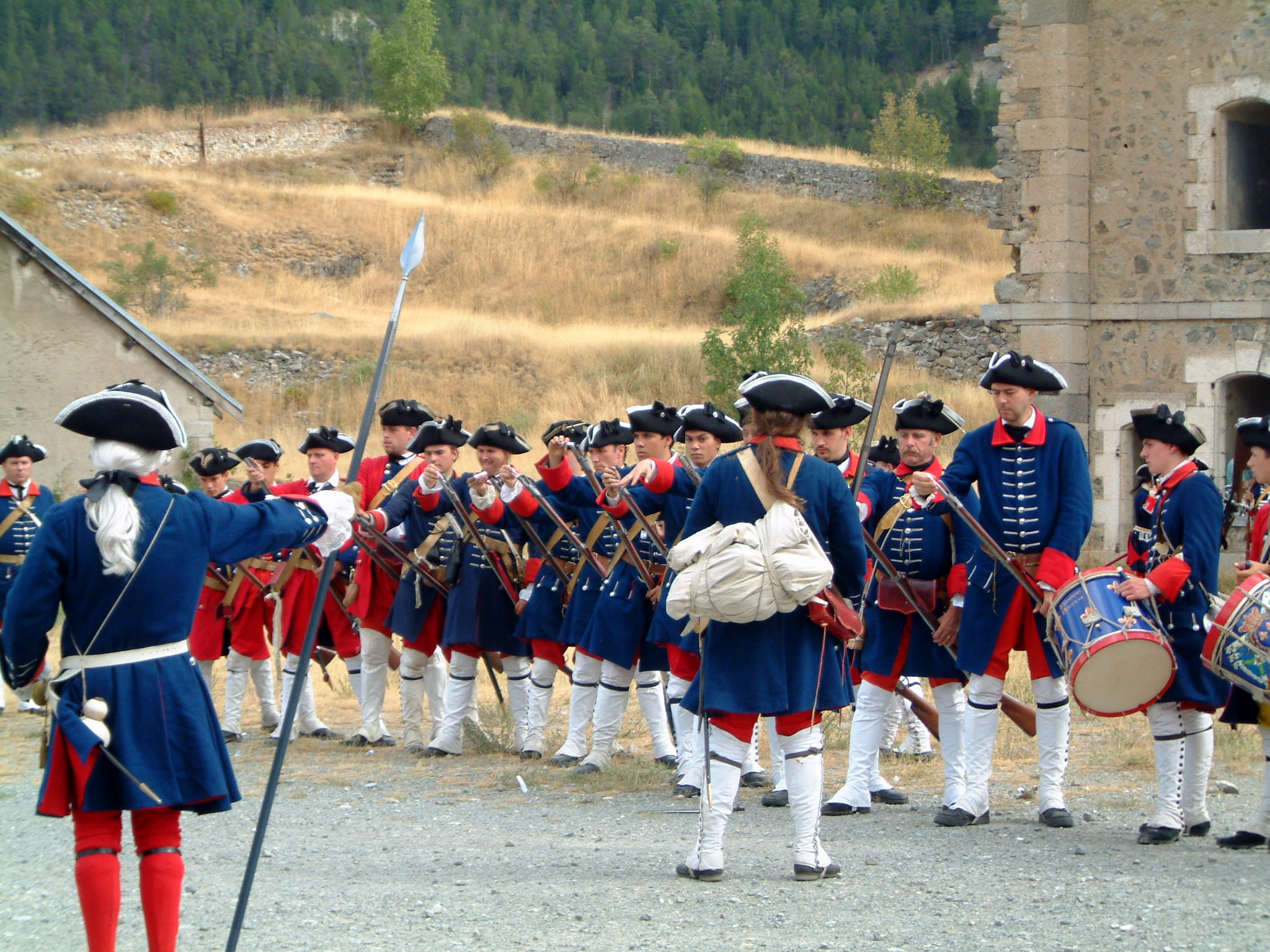 Visite: le Fort des Trois Ttes en compagnie des Rgiments du pass