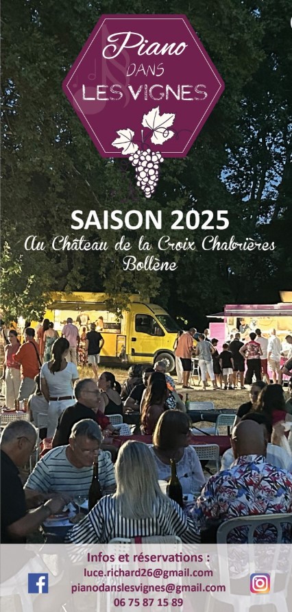 Piano dans les Vignes - Concert de piano d'Elodie Sablier