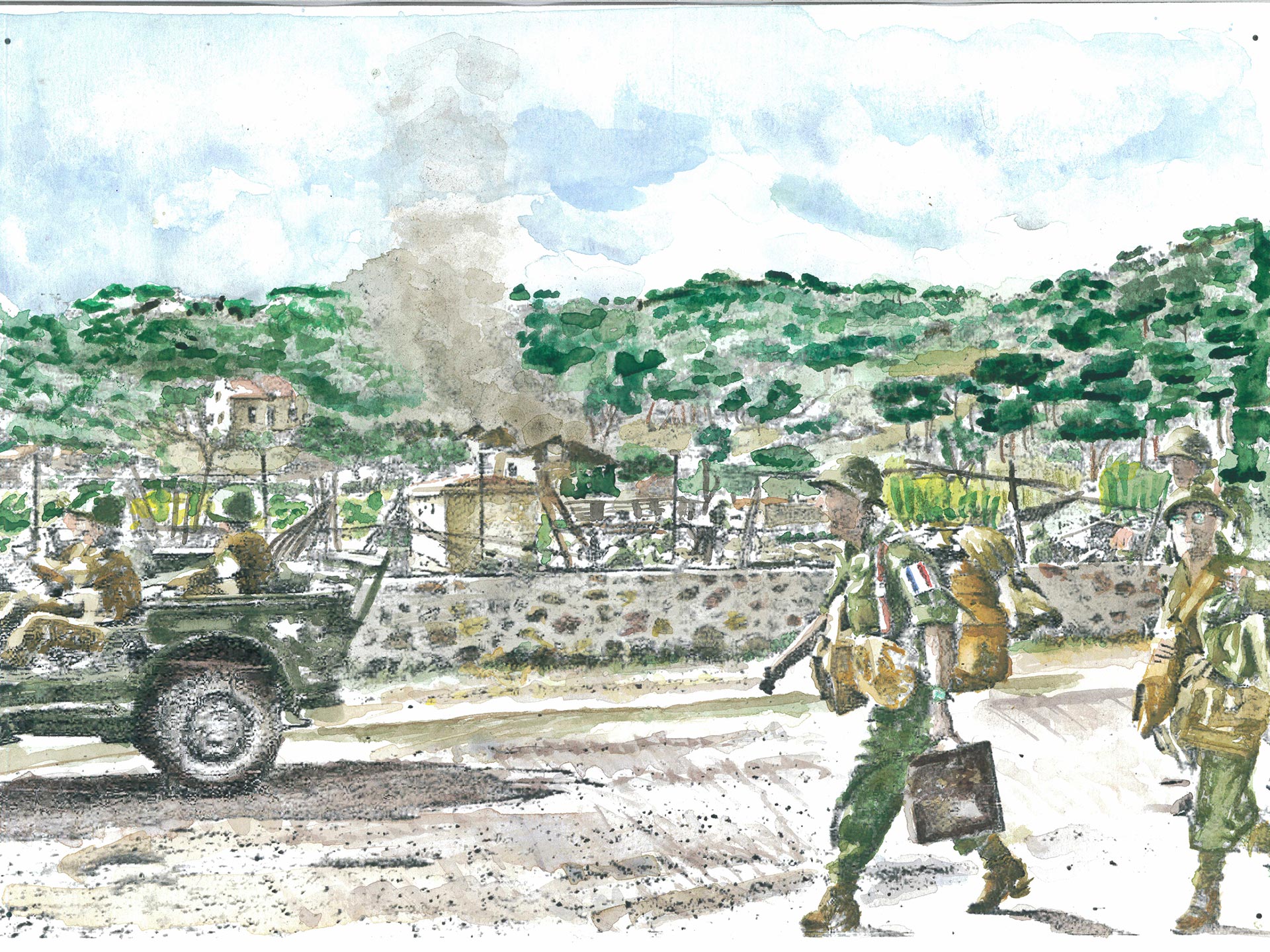81 anniversaire du dbarquement des troupes allies sur les cotes de provence - 15 aot
