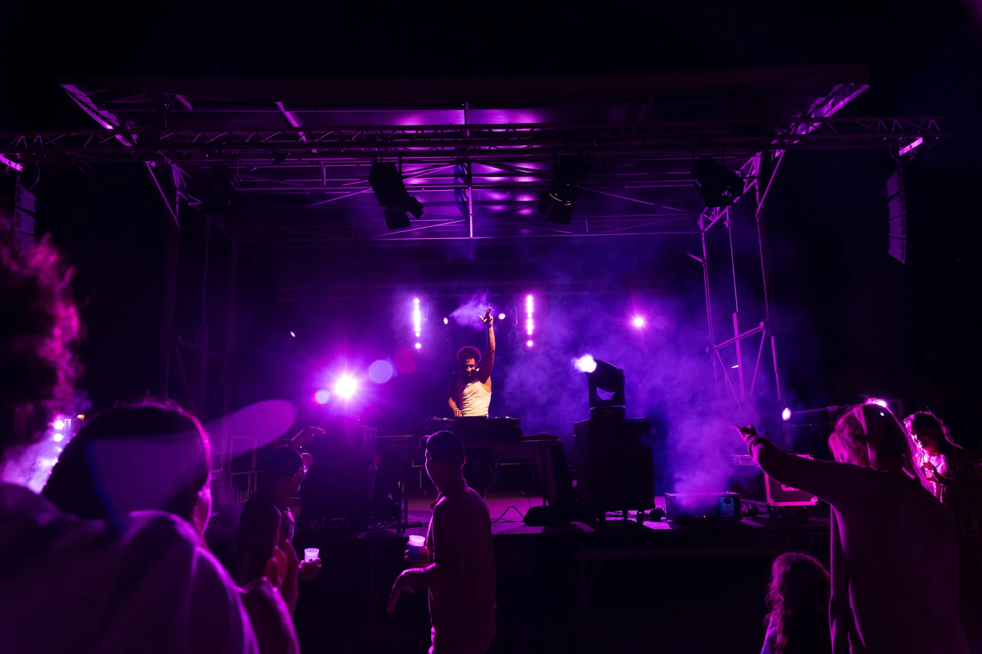 Concert sur l'�le des Embiez