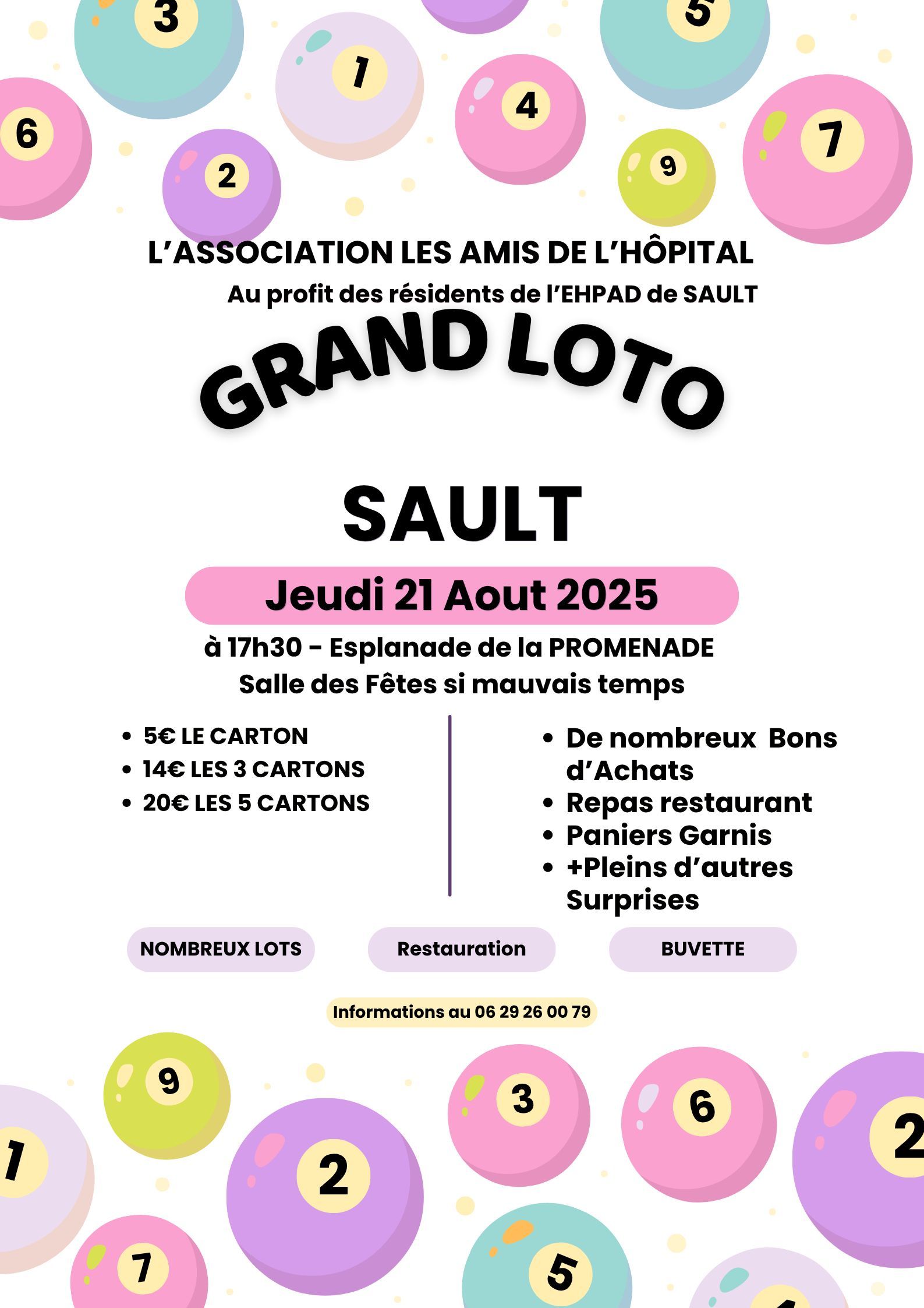 Grand Loto des Amis de l'hpital