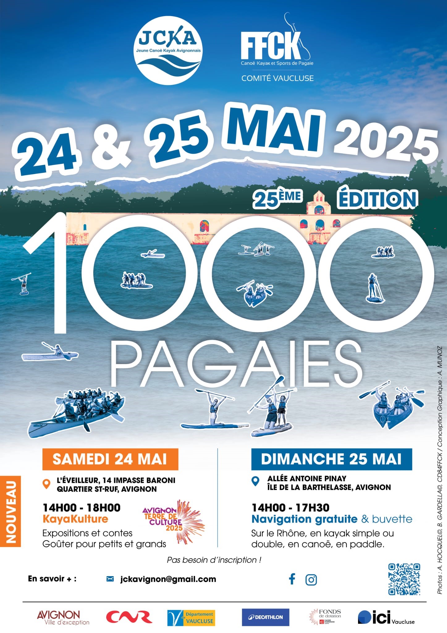 Les 1000 pagaies