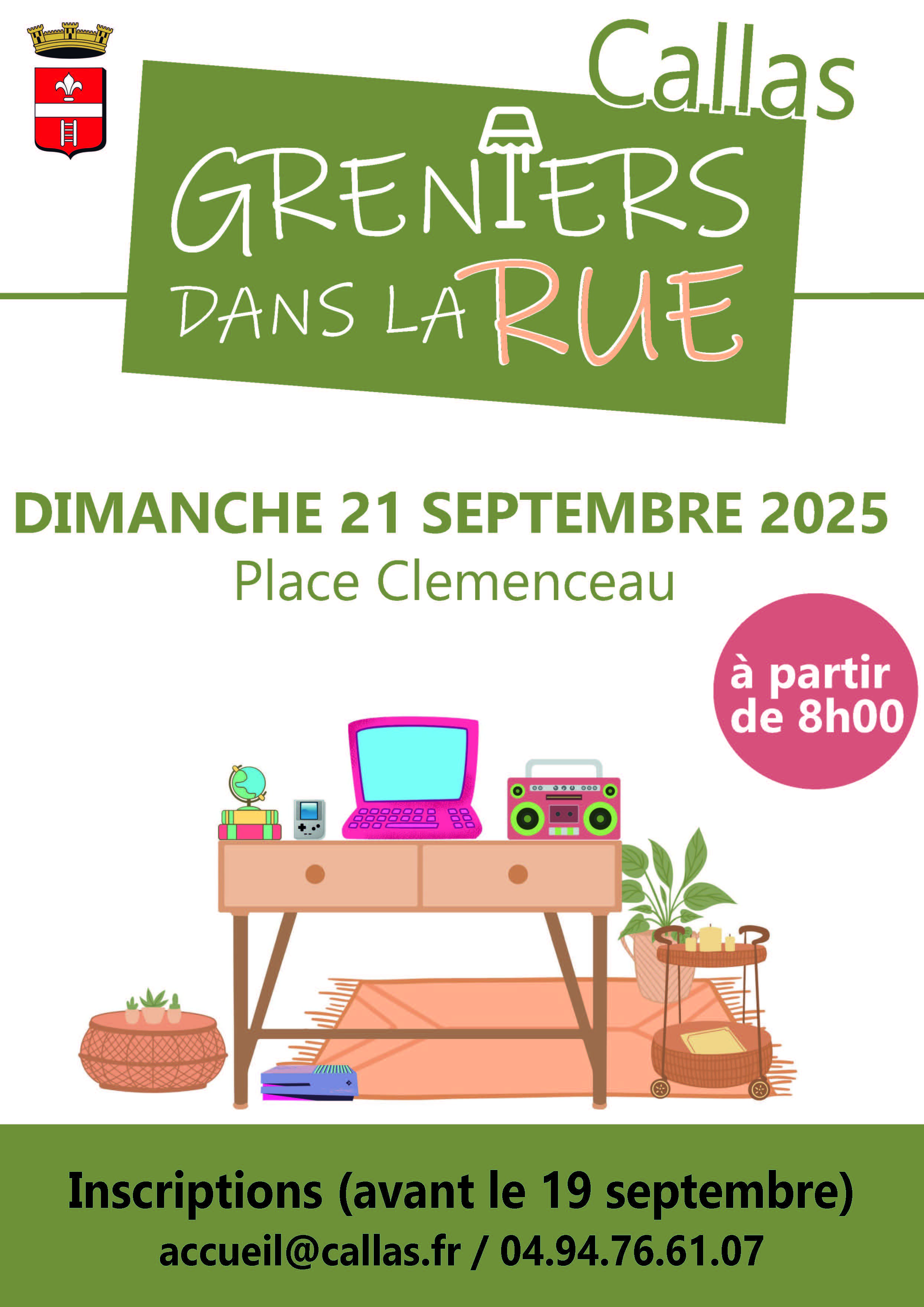 Greniers dans la rue