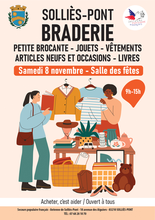 Braderie du Secours Populaire