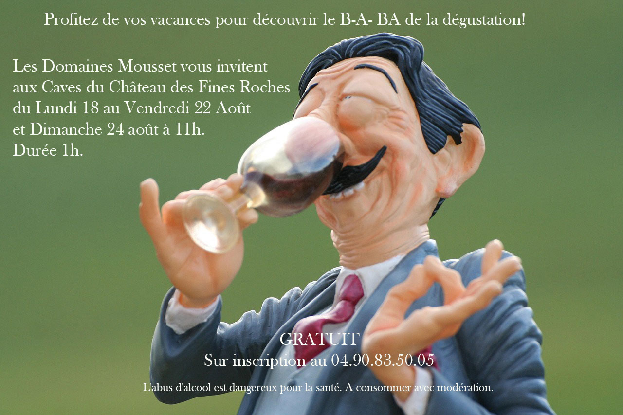 Initiation  la dgustation aux Domaines Mousset