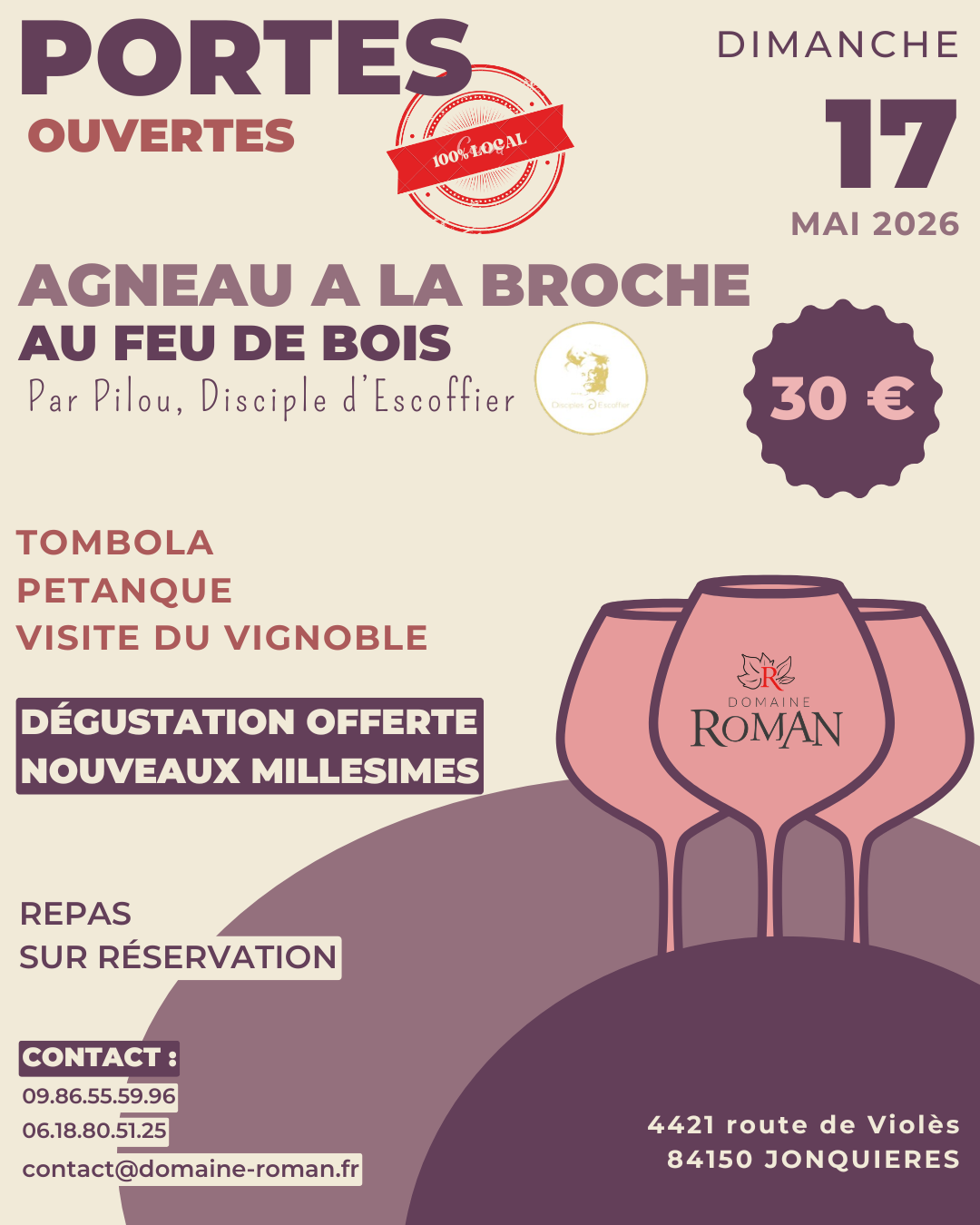 Journ�e festive au Domaine Roman