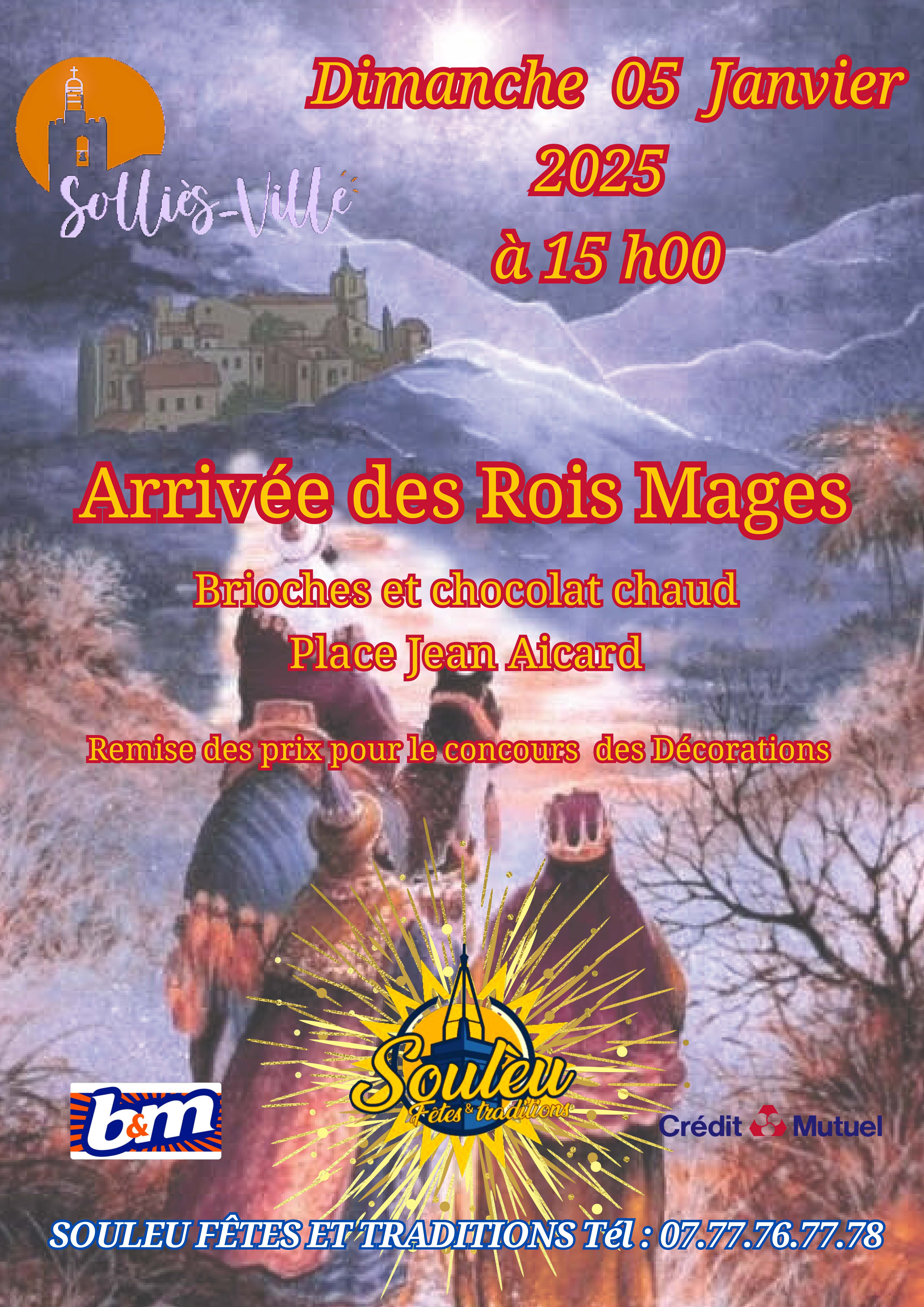 Arrive des Rois Mages et remise des prix  je dcore ma maison-je dcore mon village 