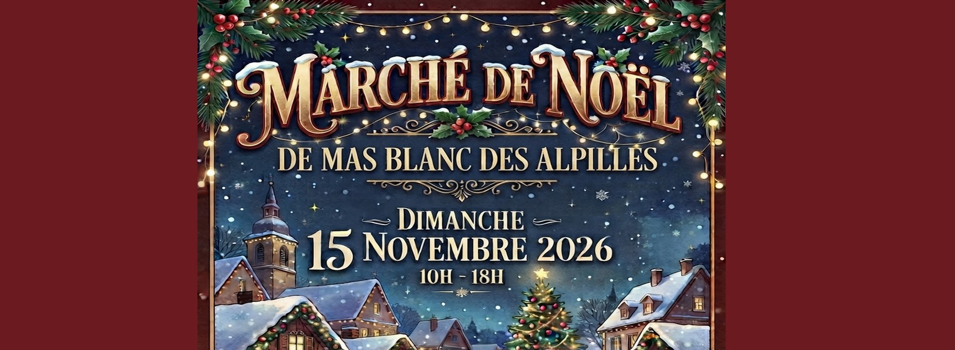 March� No�l de Mas Blanc les Alpilles