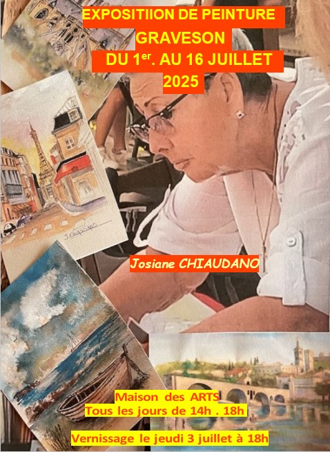 Exposition Josiane CHIAUDANO