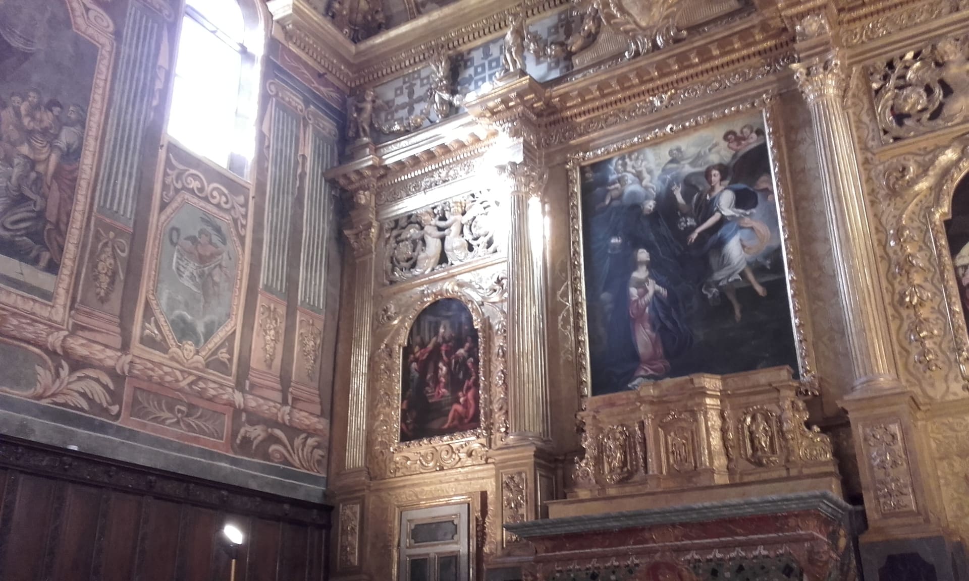 Visite familiale nocturne  la chapelle de l'Annonciade