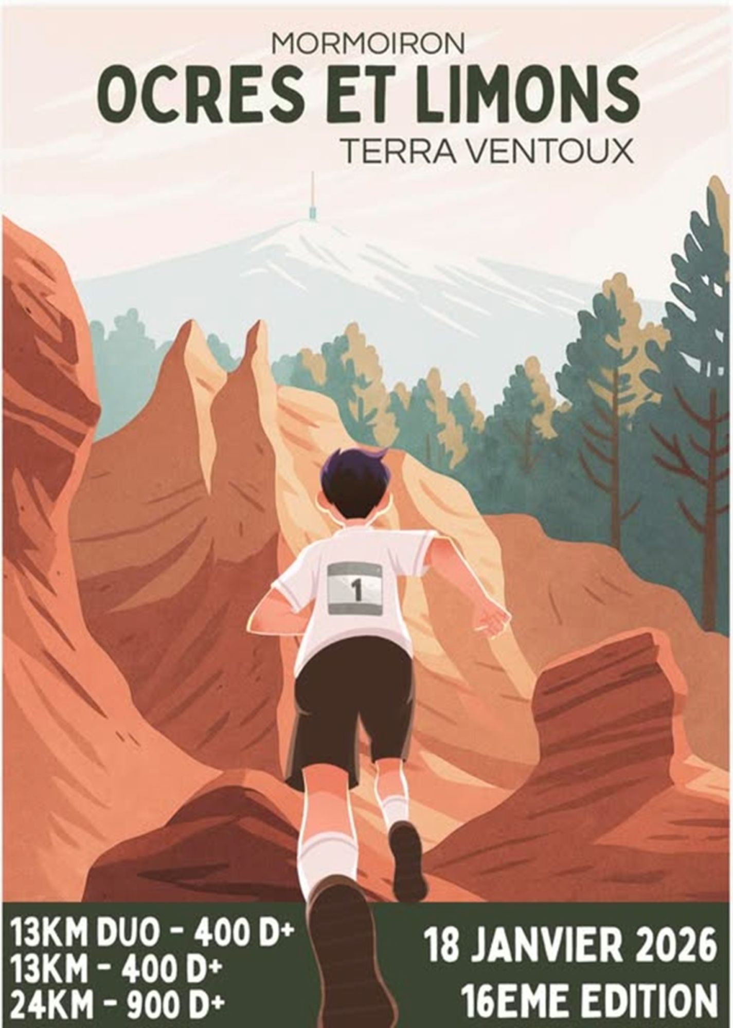 Trail TerraVentoux Ocres et Limons