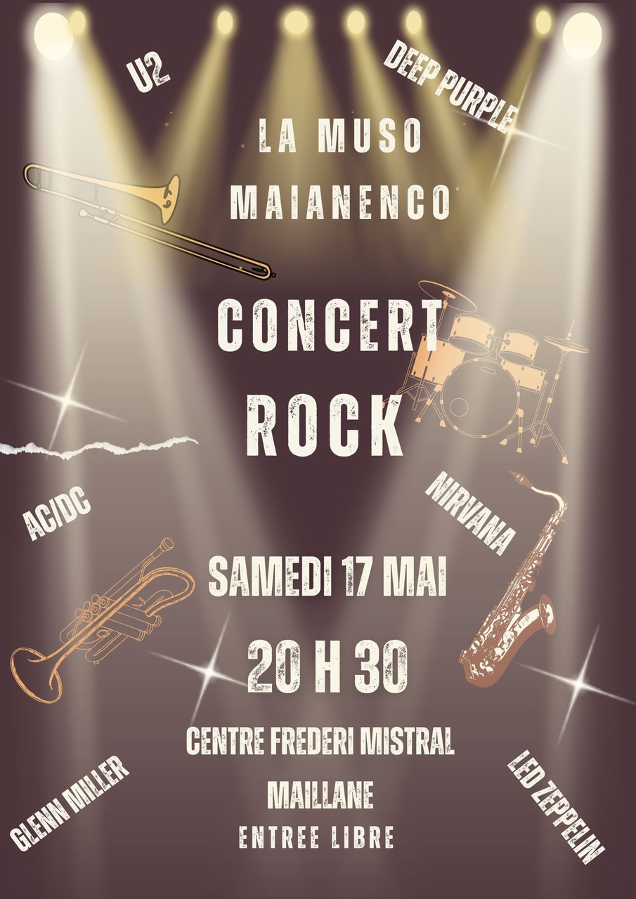 Concert de printemps de la Muso Maianenco