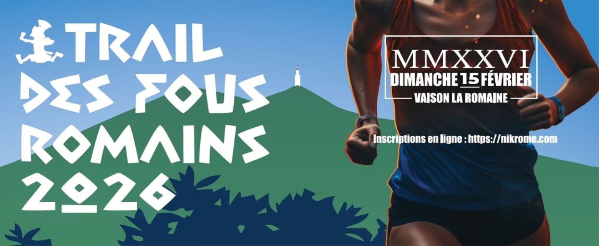 Trail des fous romains - Course � pied