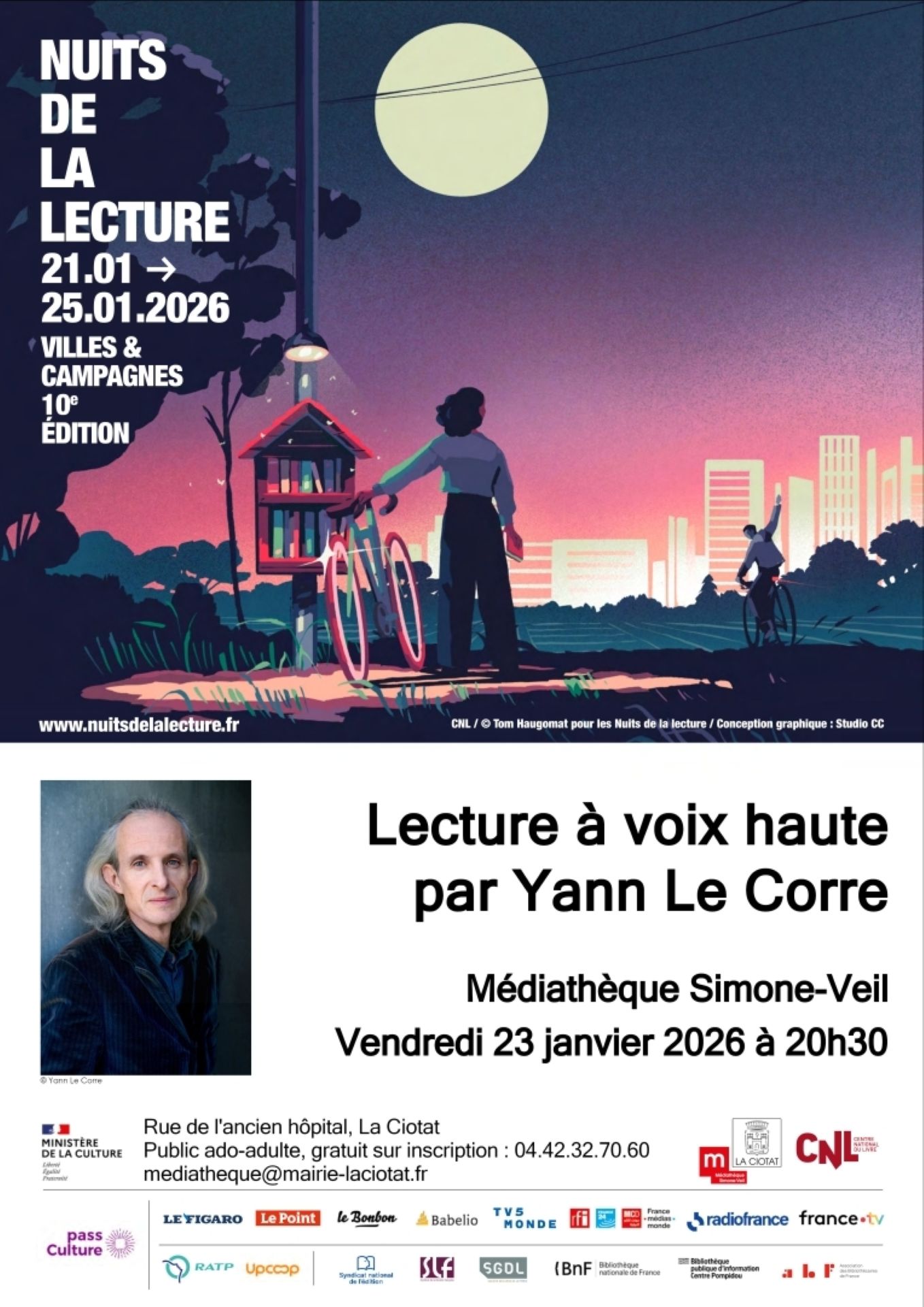 Les Nuits de la Lecture - Lecture � Voix Haute