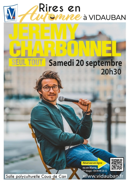 Festival Rires en Automne - Jrmy Charbonnel