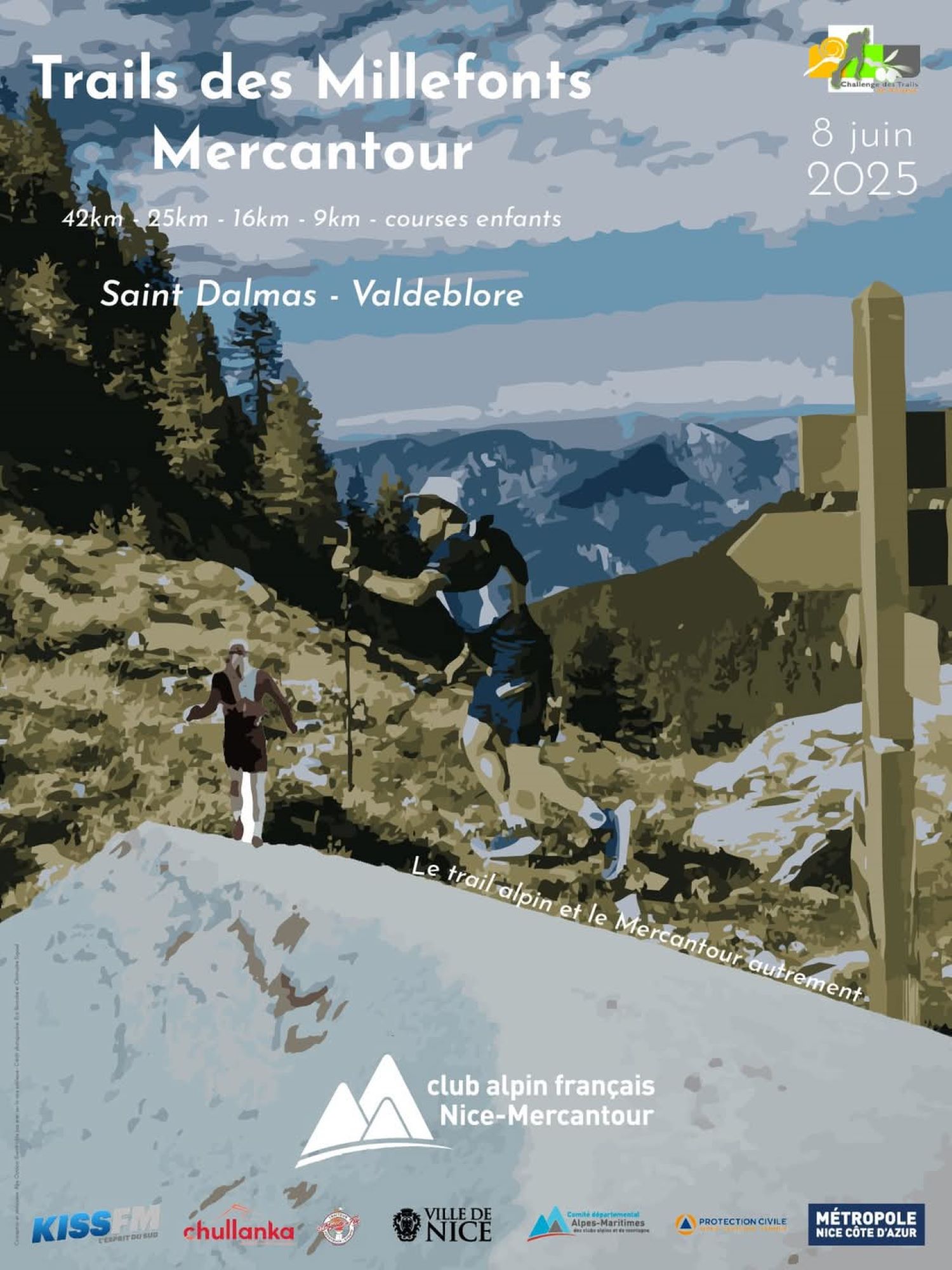 Trails des Millefonts Valdeblore