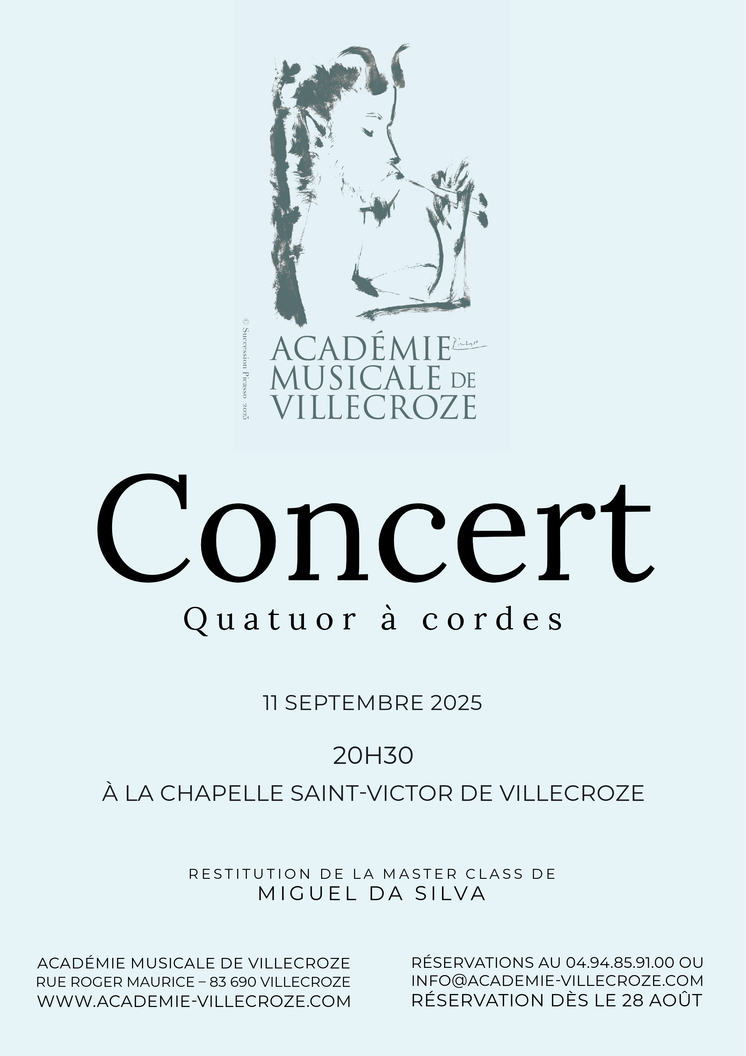 Concert Quatuor  cordes
