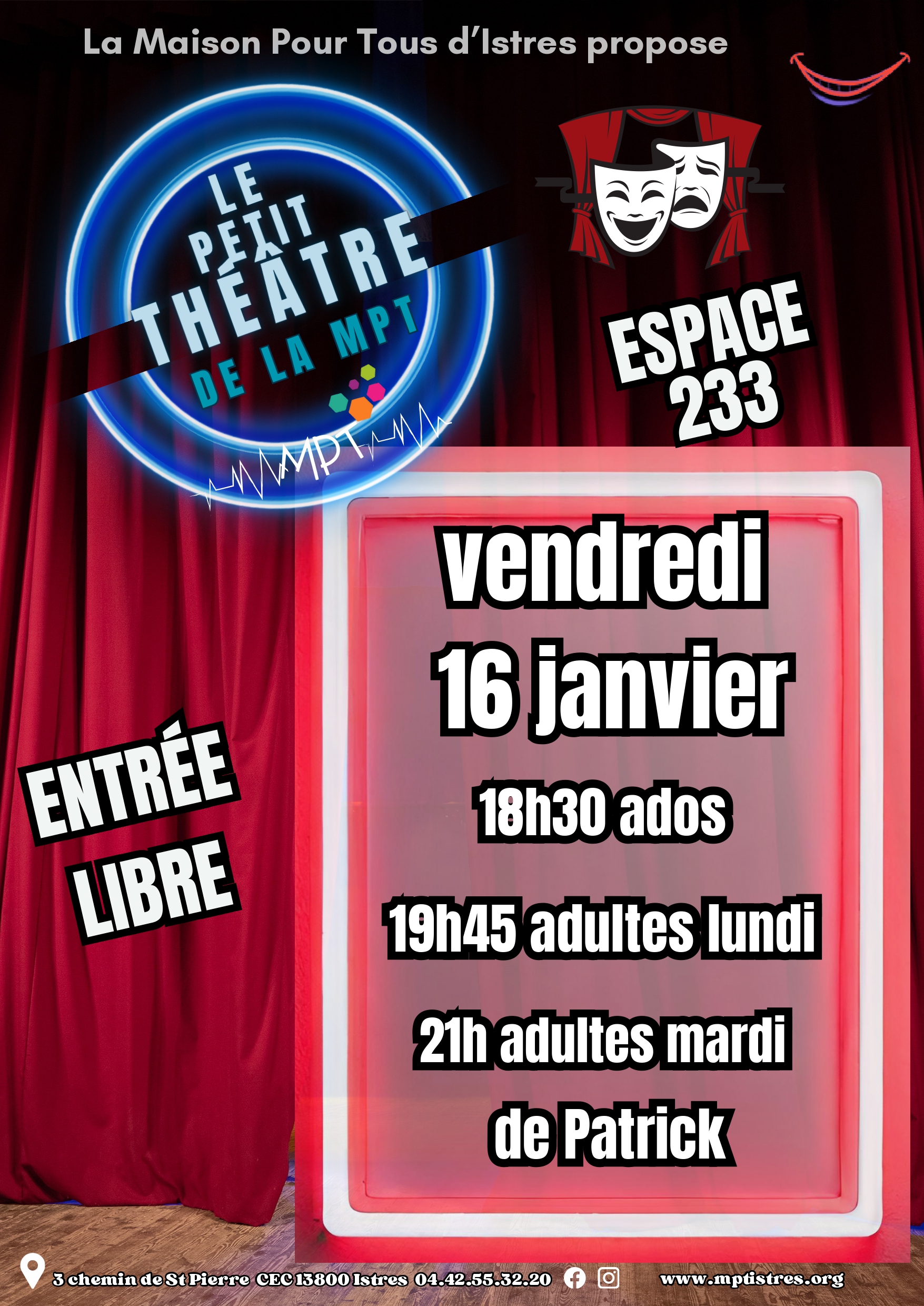 Le petit thtre de la MPT