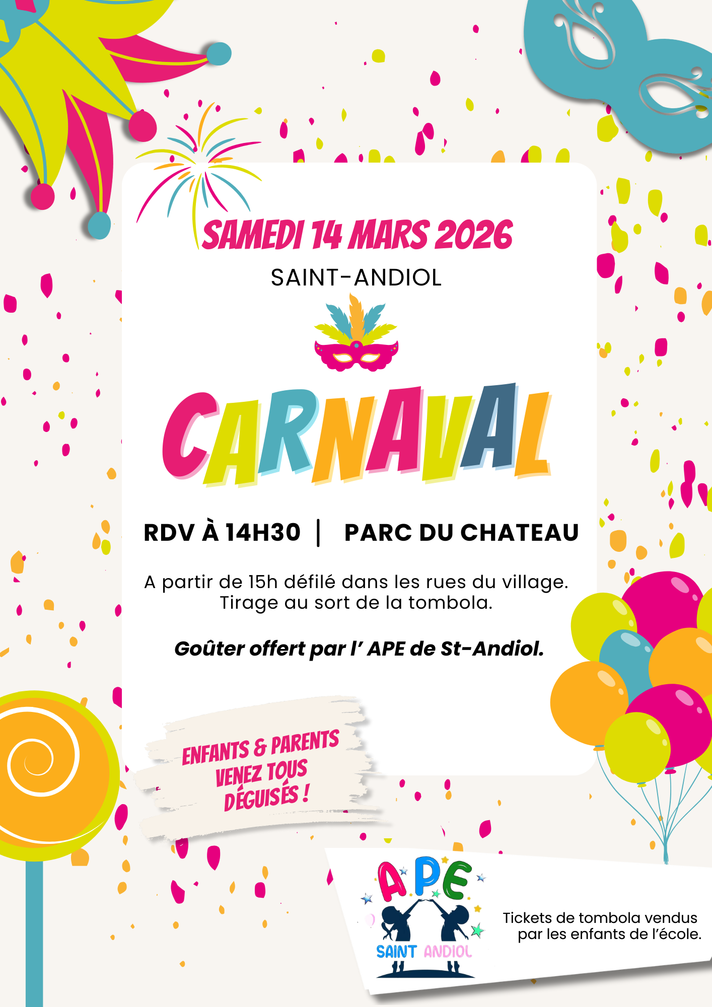 Carnaval de l'A.P.E.