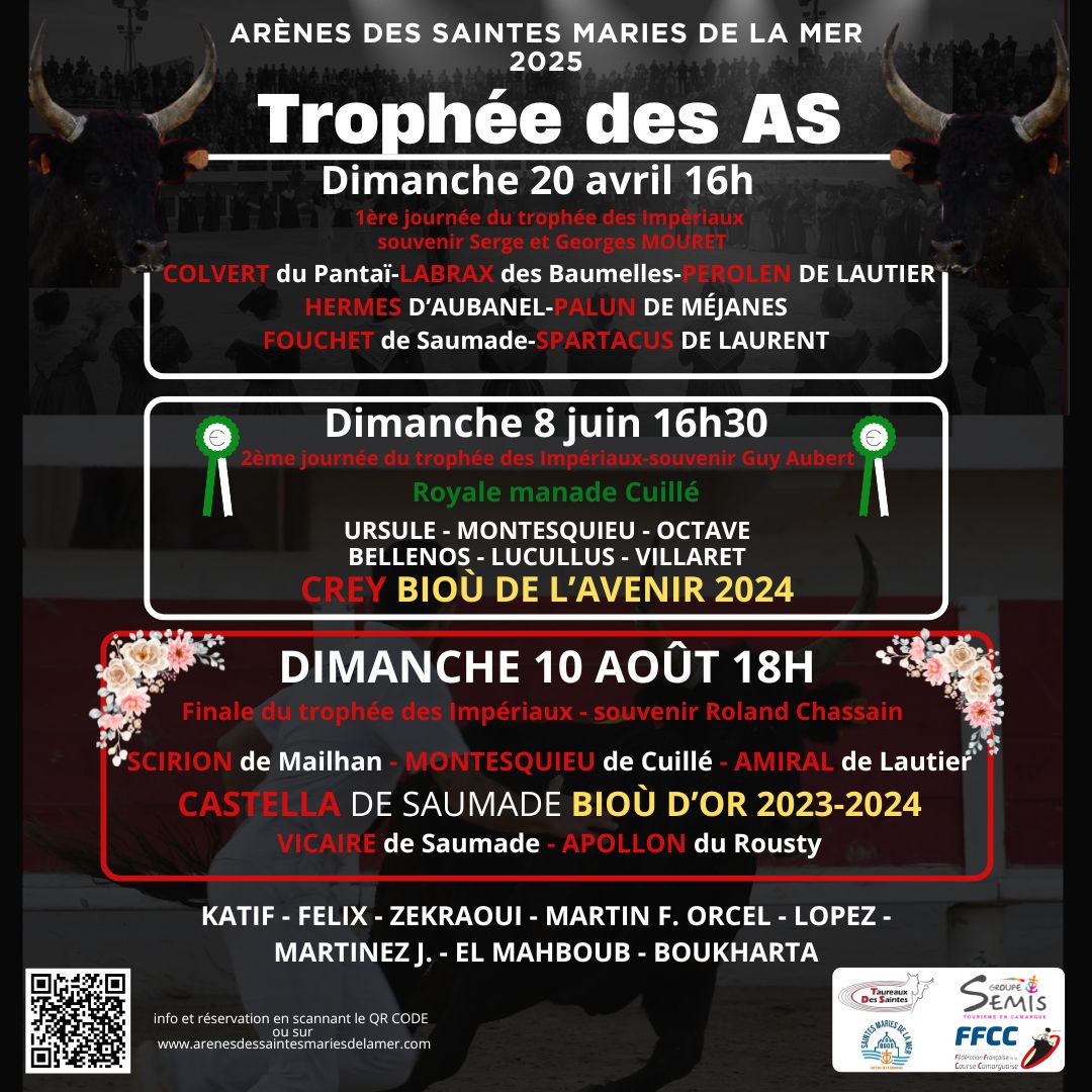 Course Camarguaise -  Finale du Trophe des Impriaux niveau AS