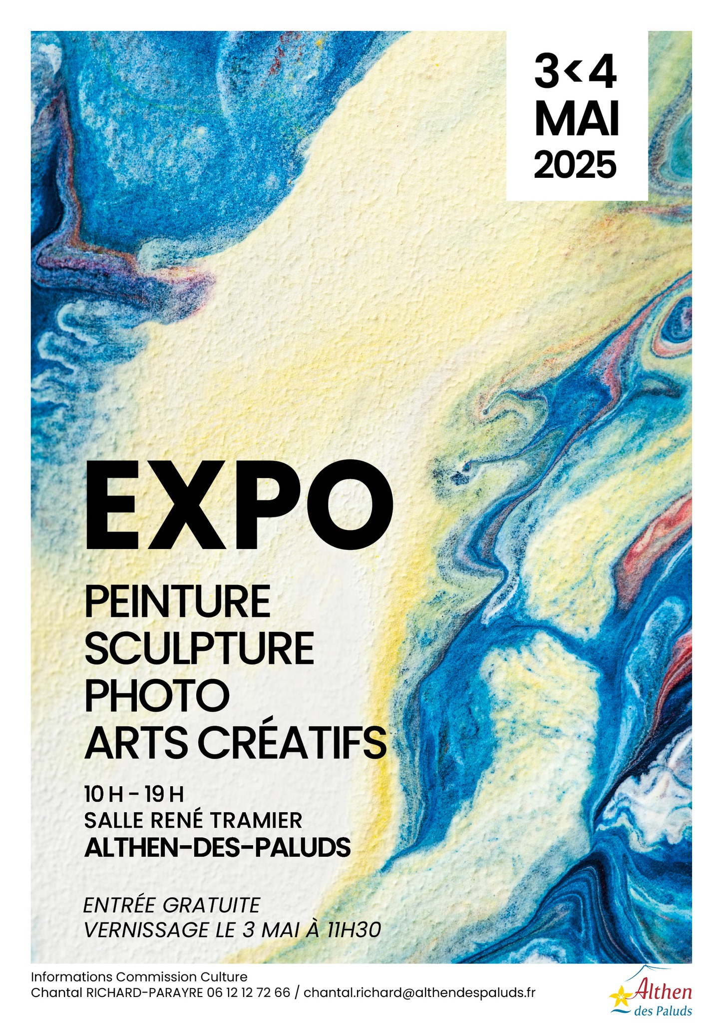 Exposition peinture, sculpture, photo & arts cratifs