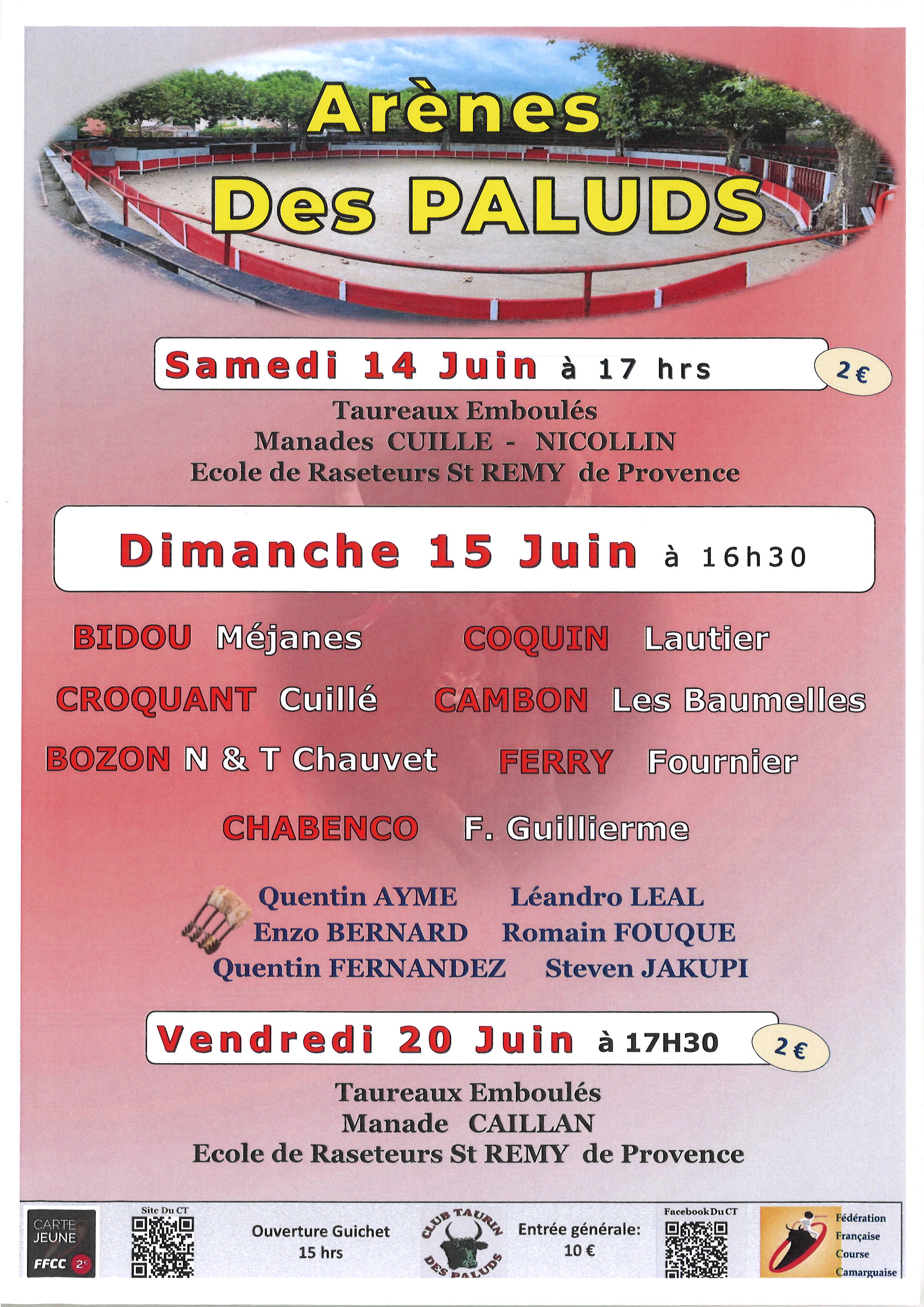 Course de taureaux embouls