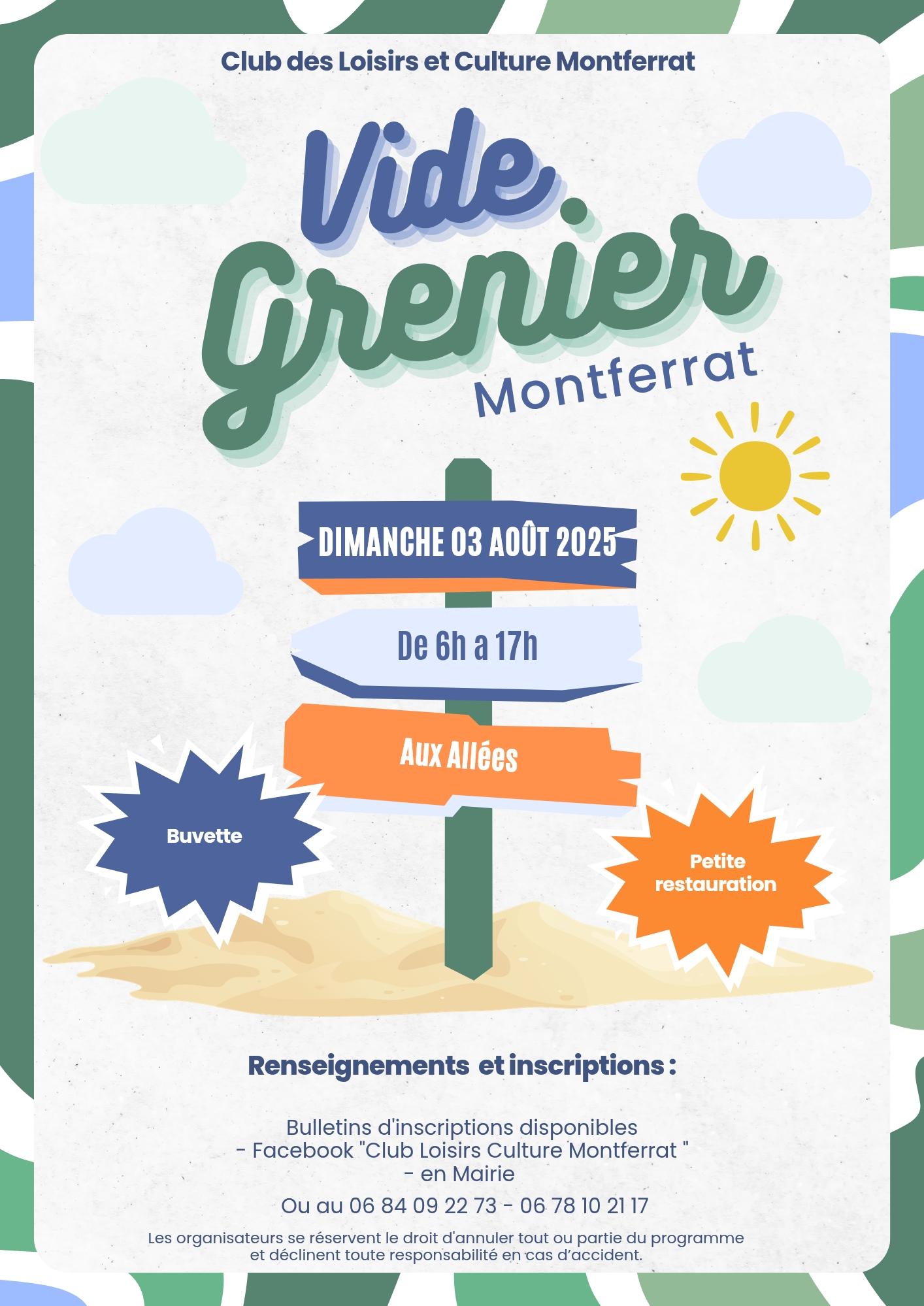 Greniers dans la rue