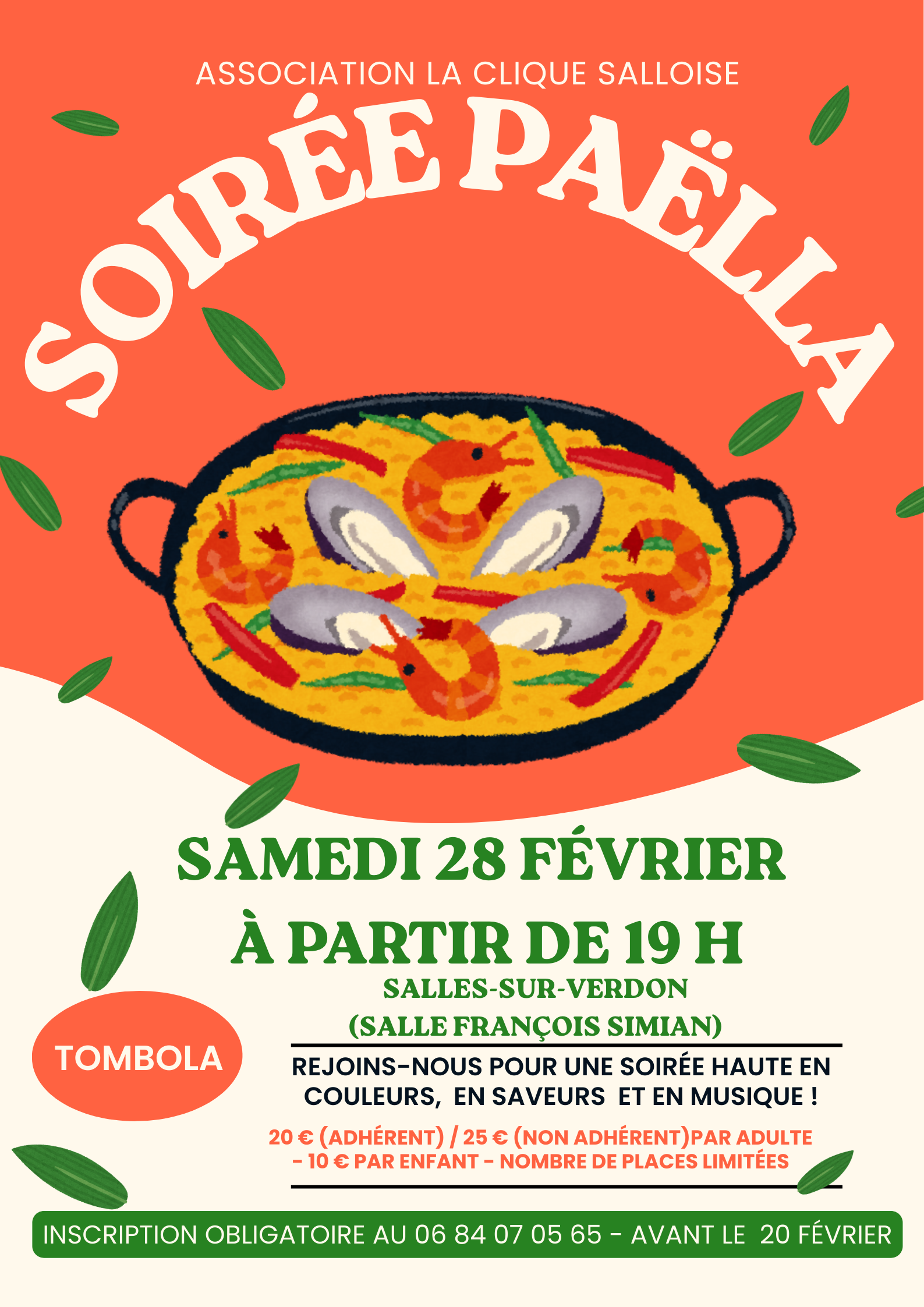 Soir�e pa�lla
