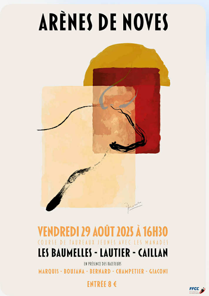 Course camarguaise - Course de taureaux jeunes