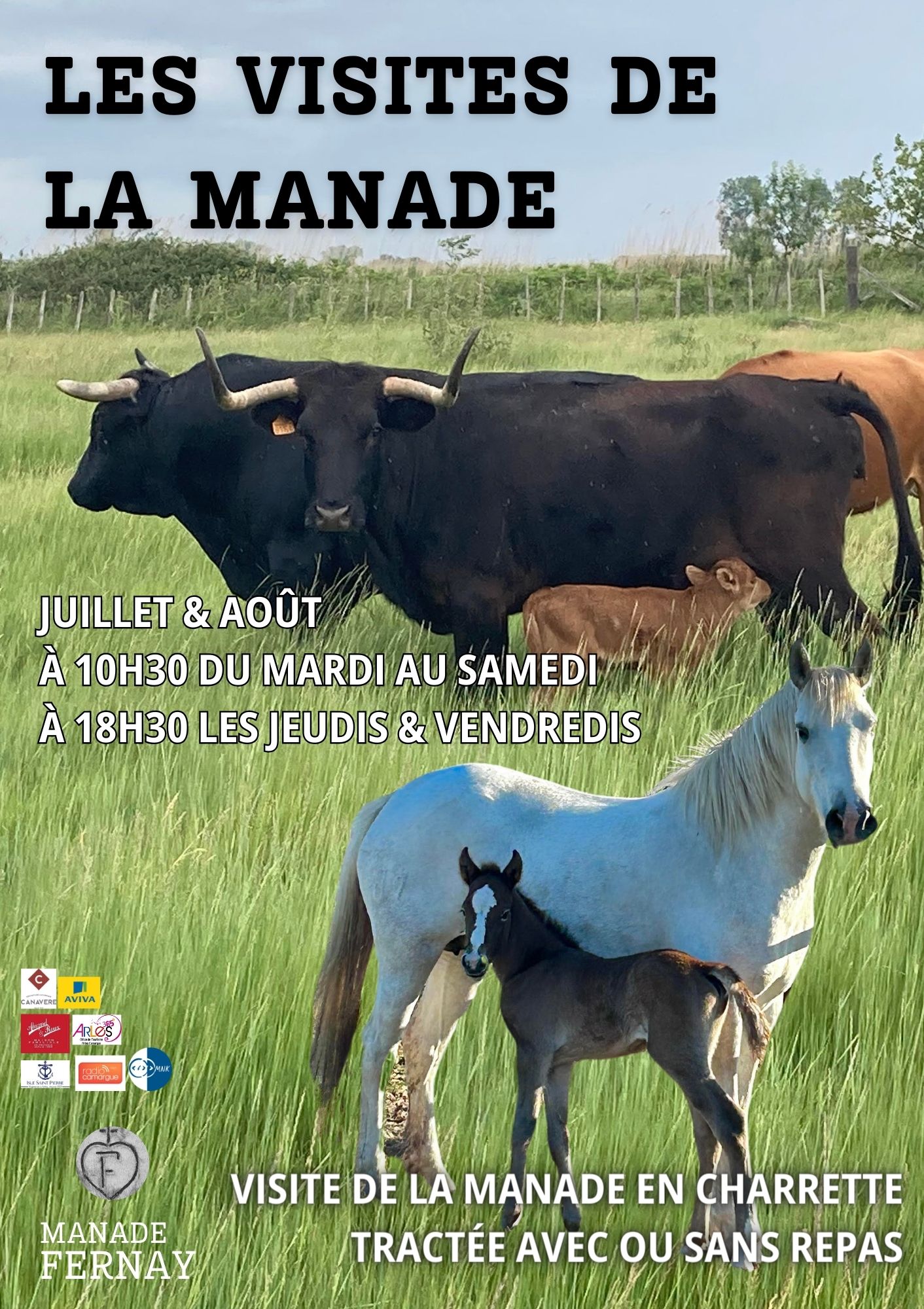 Les soires  la manade Fernay