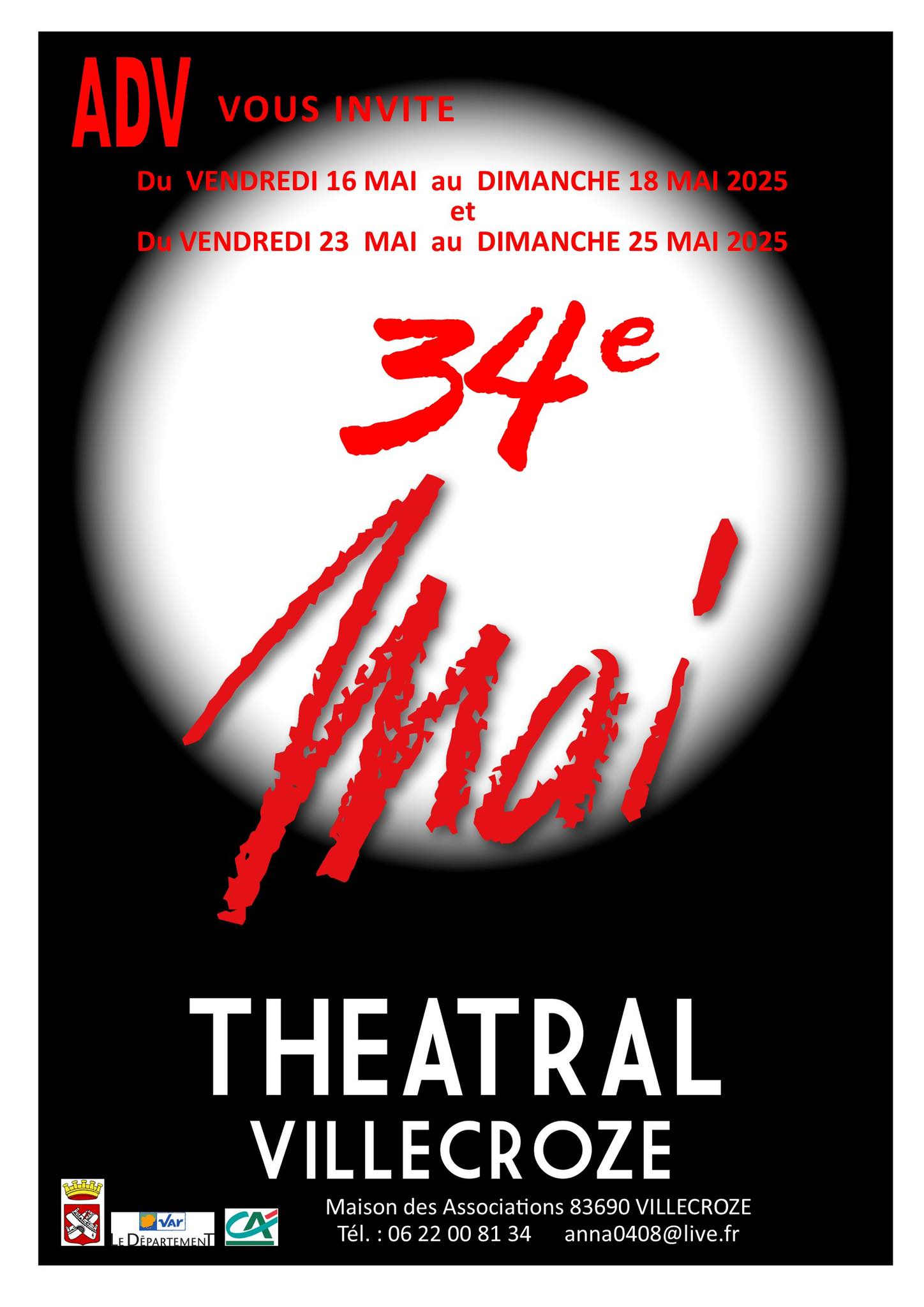 34me dition du Mai Thtral
