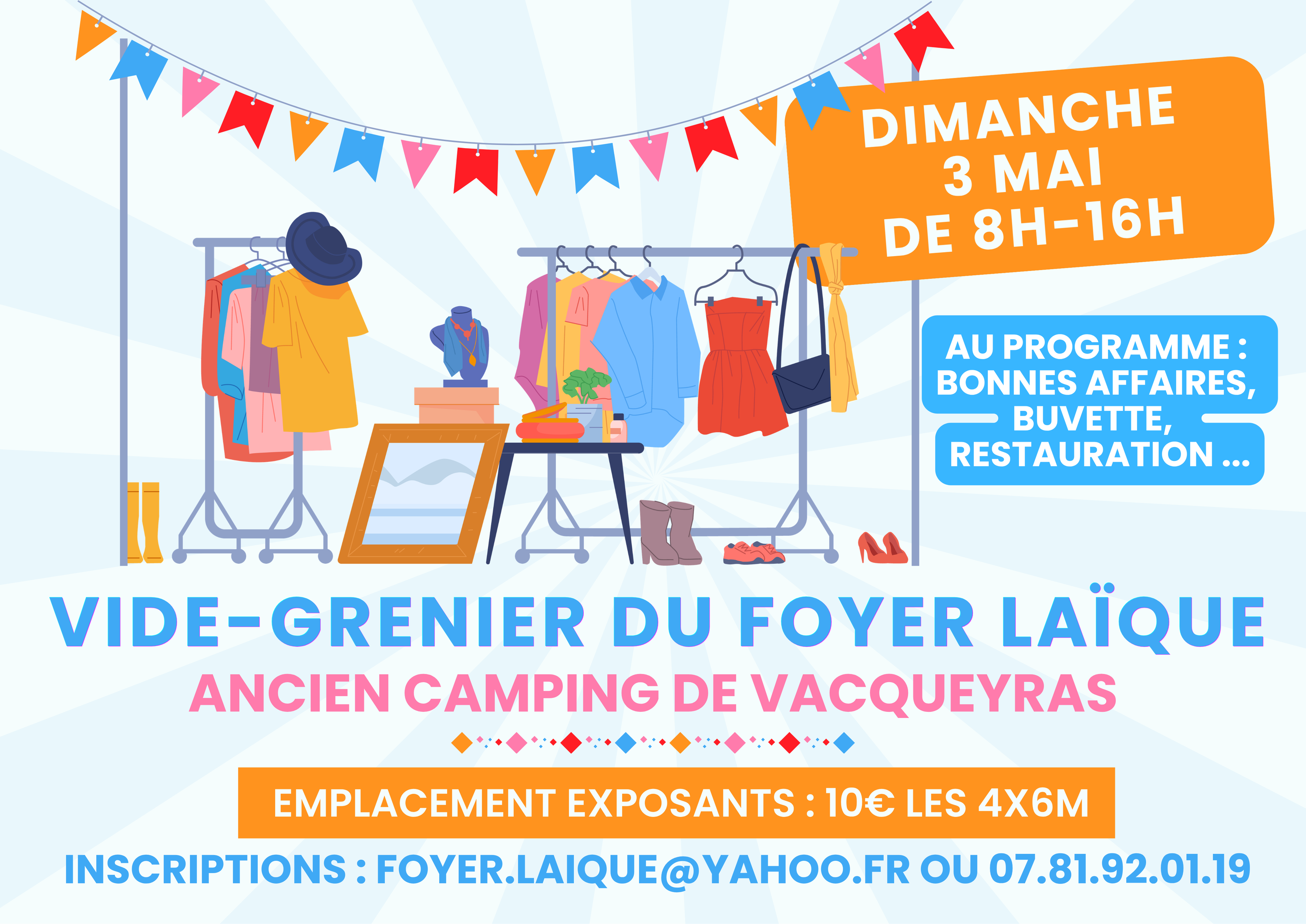 Vide-greniers du Foyer La�que