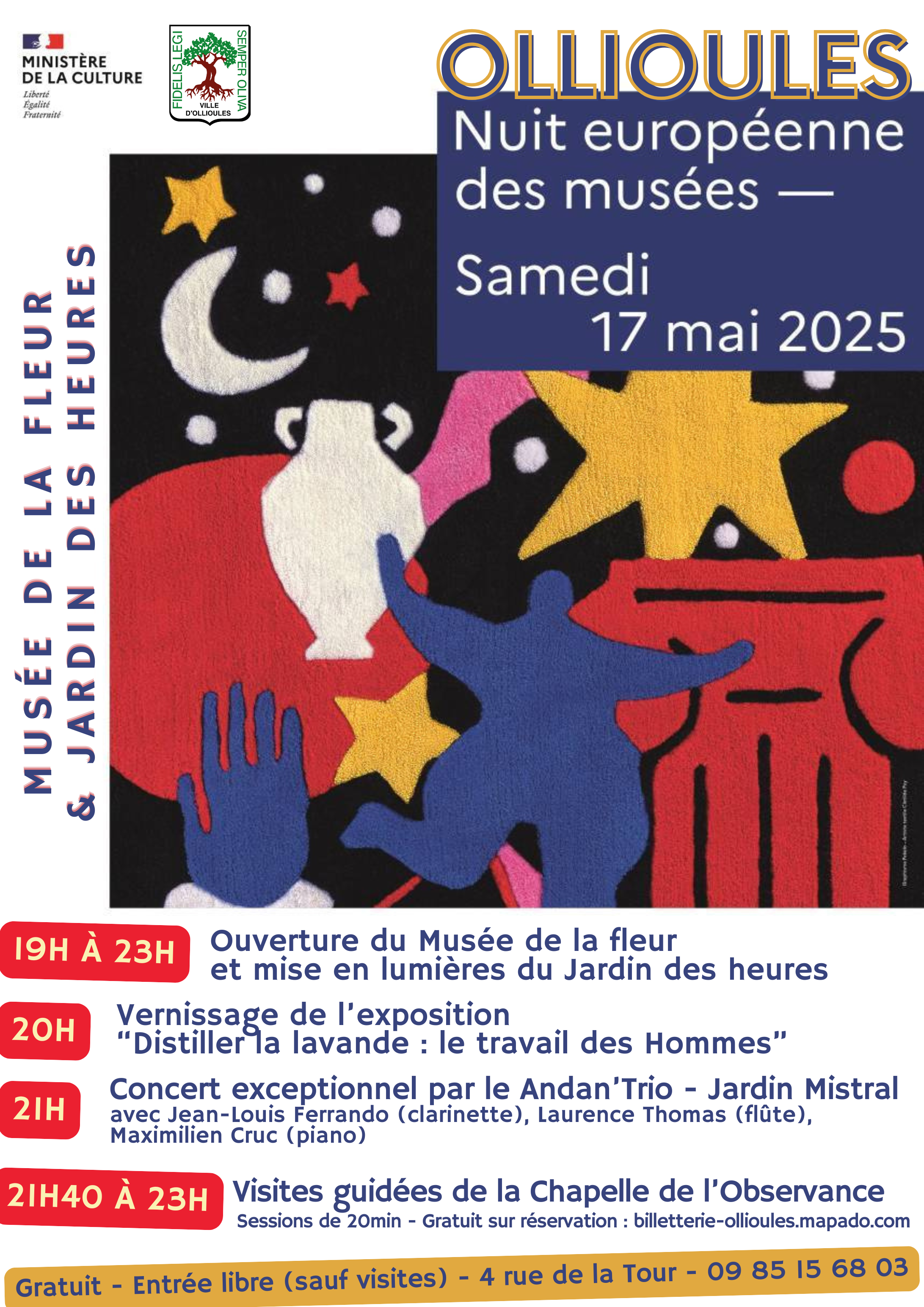 Nuit europenne des muses au muse de la Fleur d'Ollioules