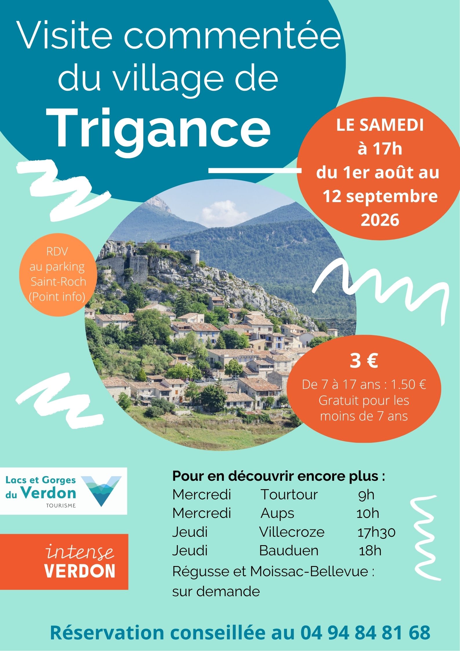 Visites guid�es du village de Trigance