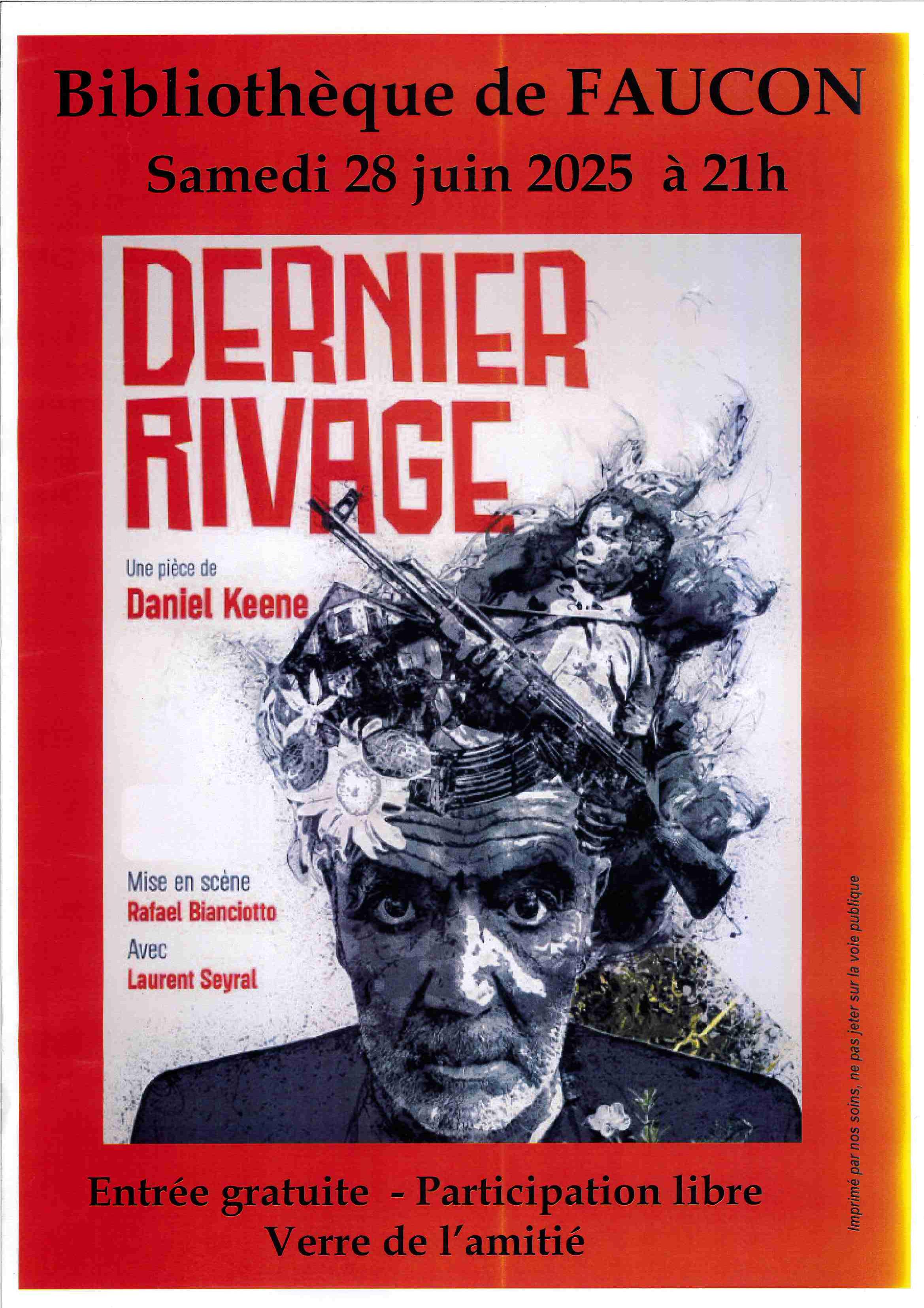 Dernier Rivage une pice de Daniel Keene