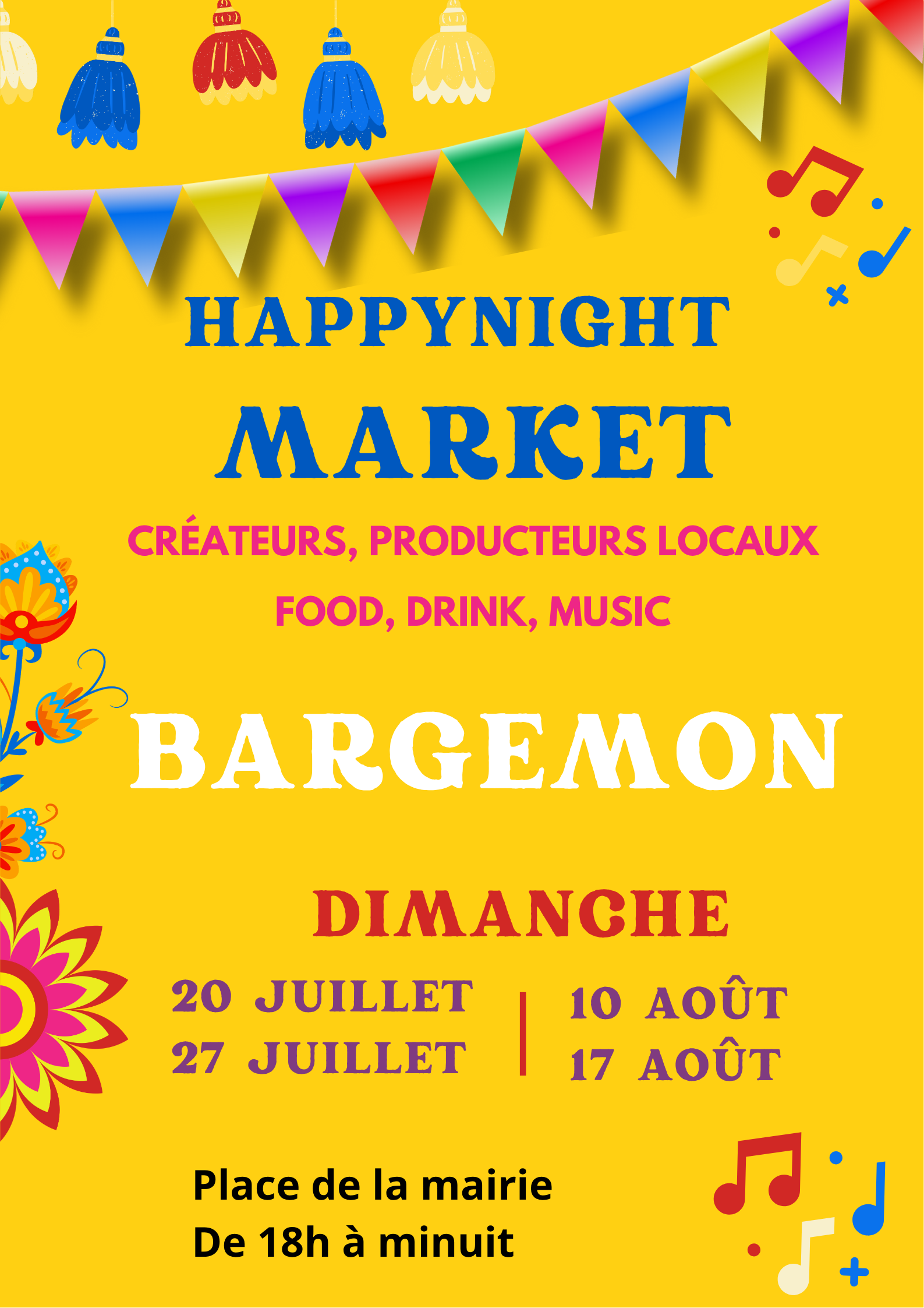 Happy night market