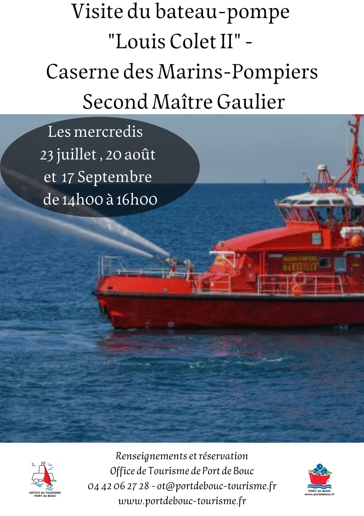 Visite du bateau-pompe 