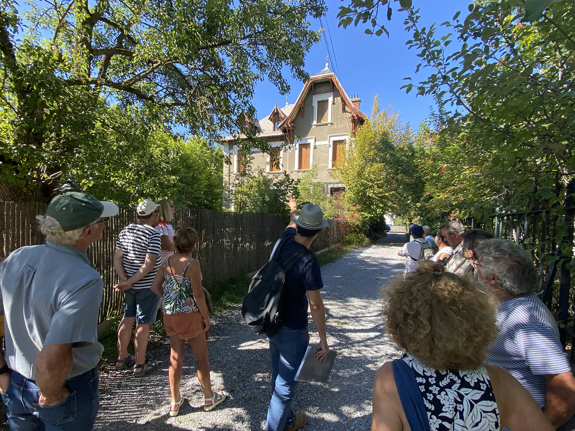 Visite guide : Les villas de Barcelonnette, retour du Mexique