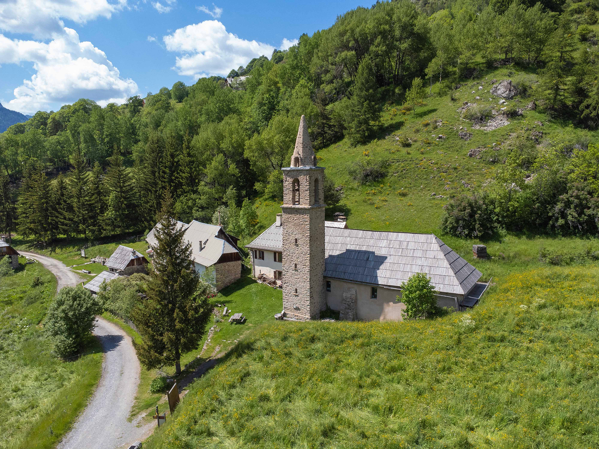 Visite guide : L'Abbaye du Laverq, fille de Boscodon