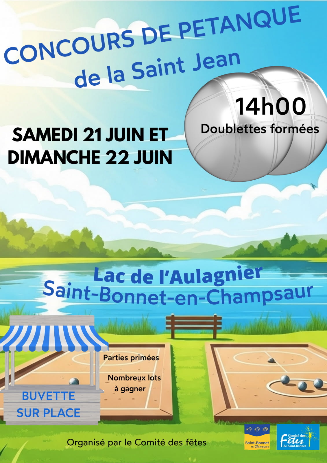 Concours de ptanque fte de la Saint-Jean