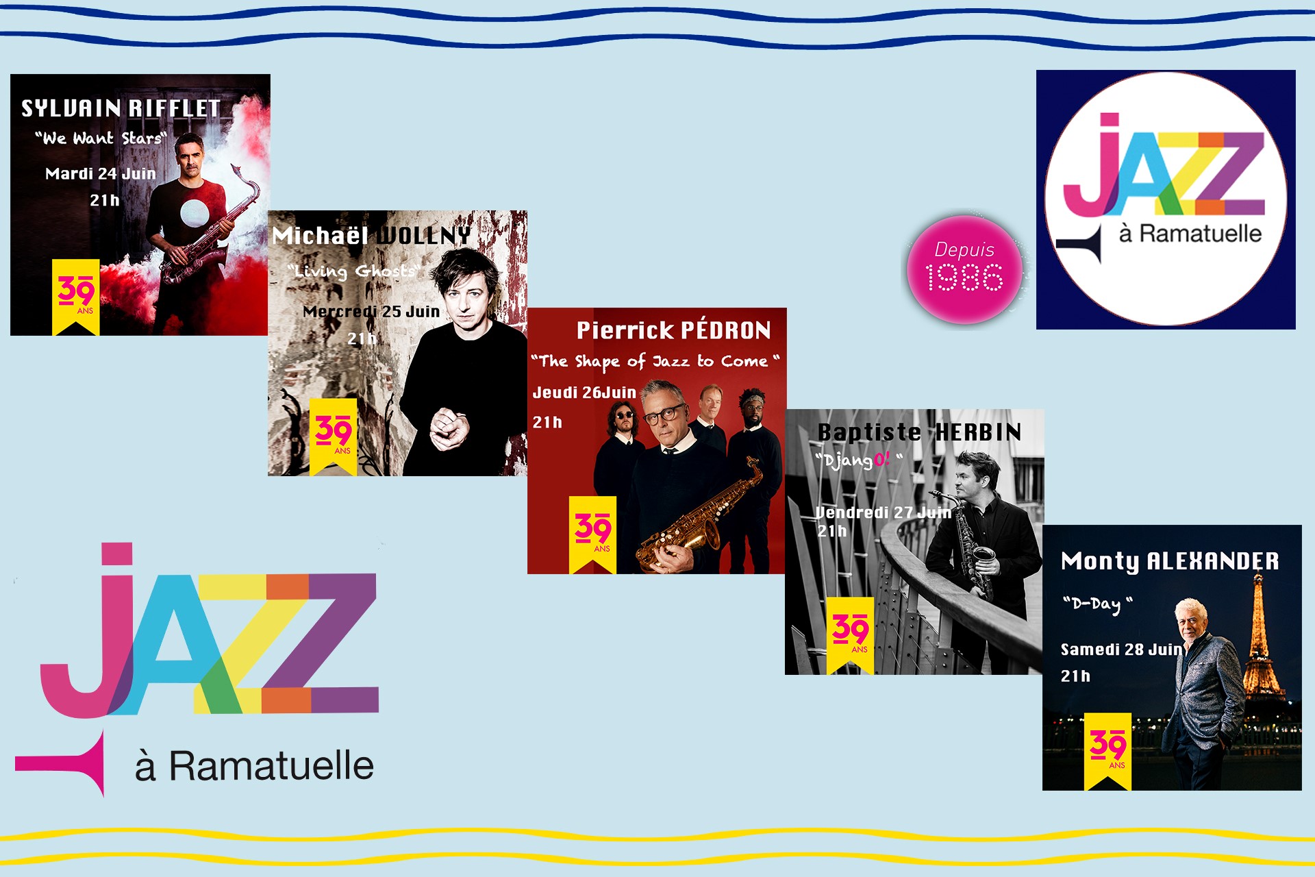 Festival Jazz  Ramatuelle (39me dition) programme complet