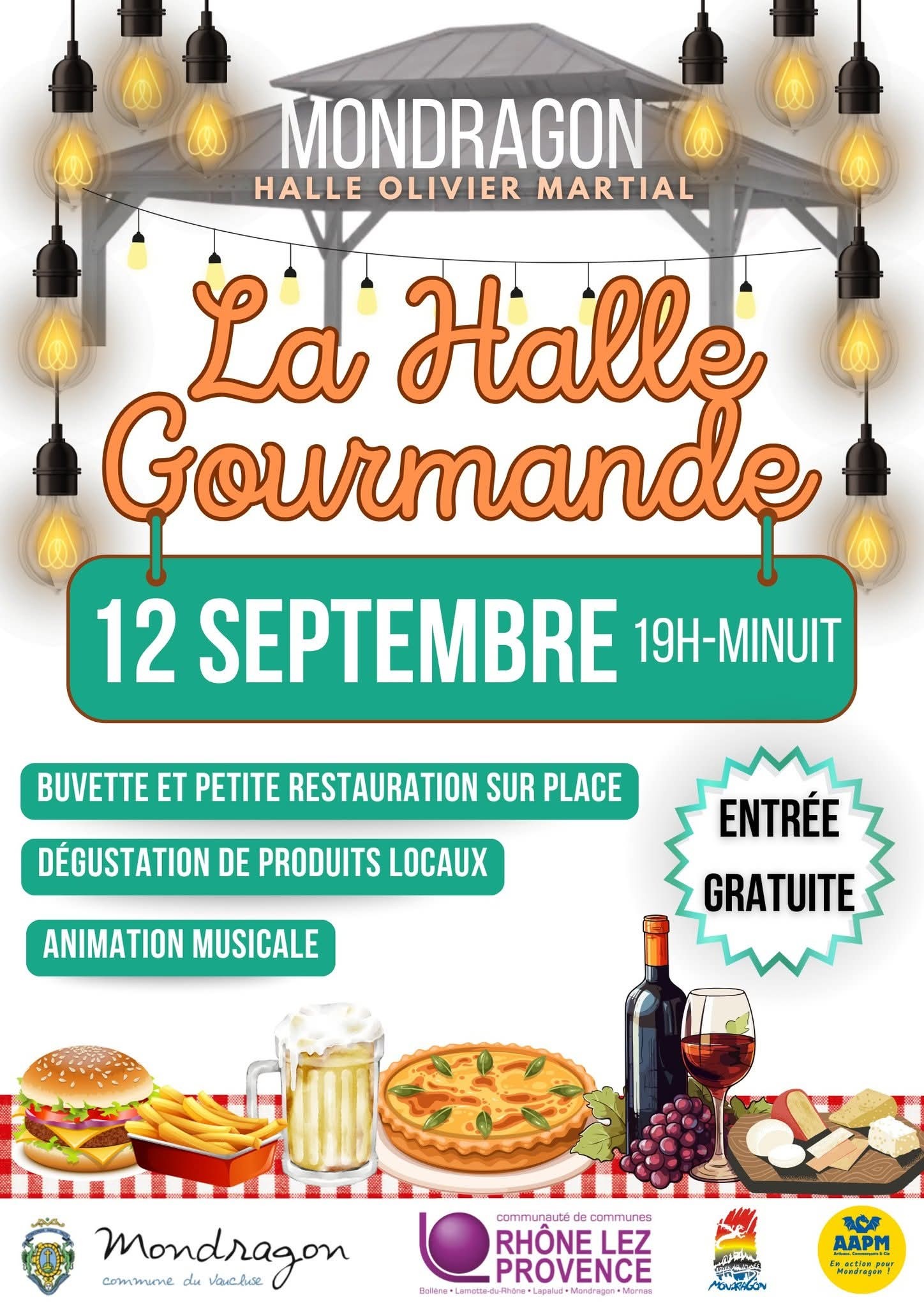 March nocturne La Halle Gourmande