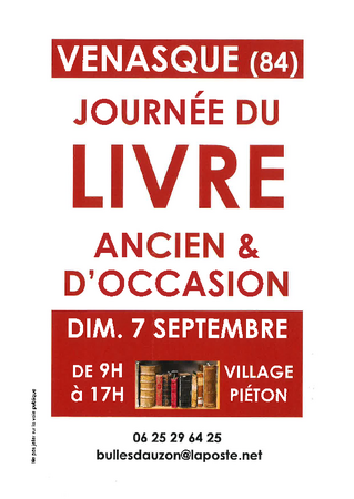 Journe du livre ancien et d'occasion